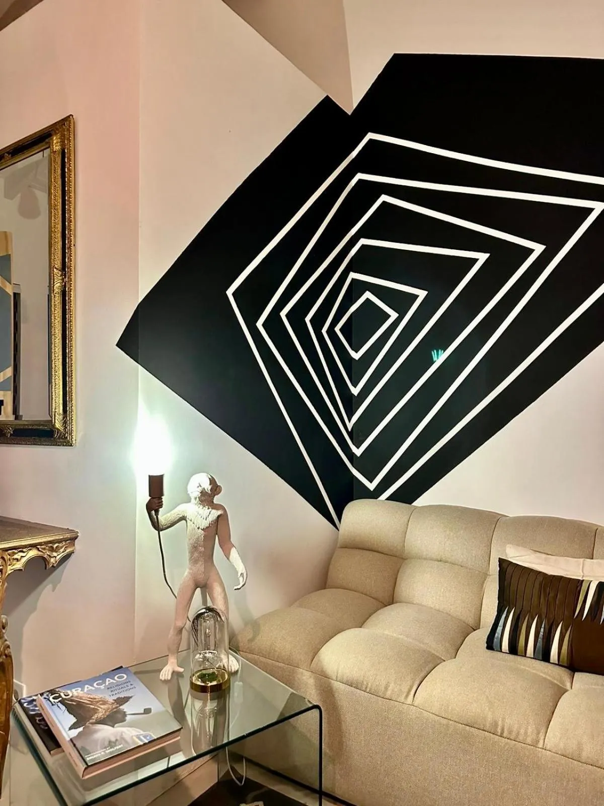 Living room in Thuishaven - boutique mini-resort