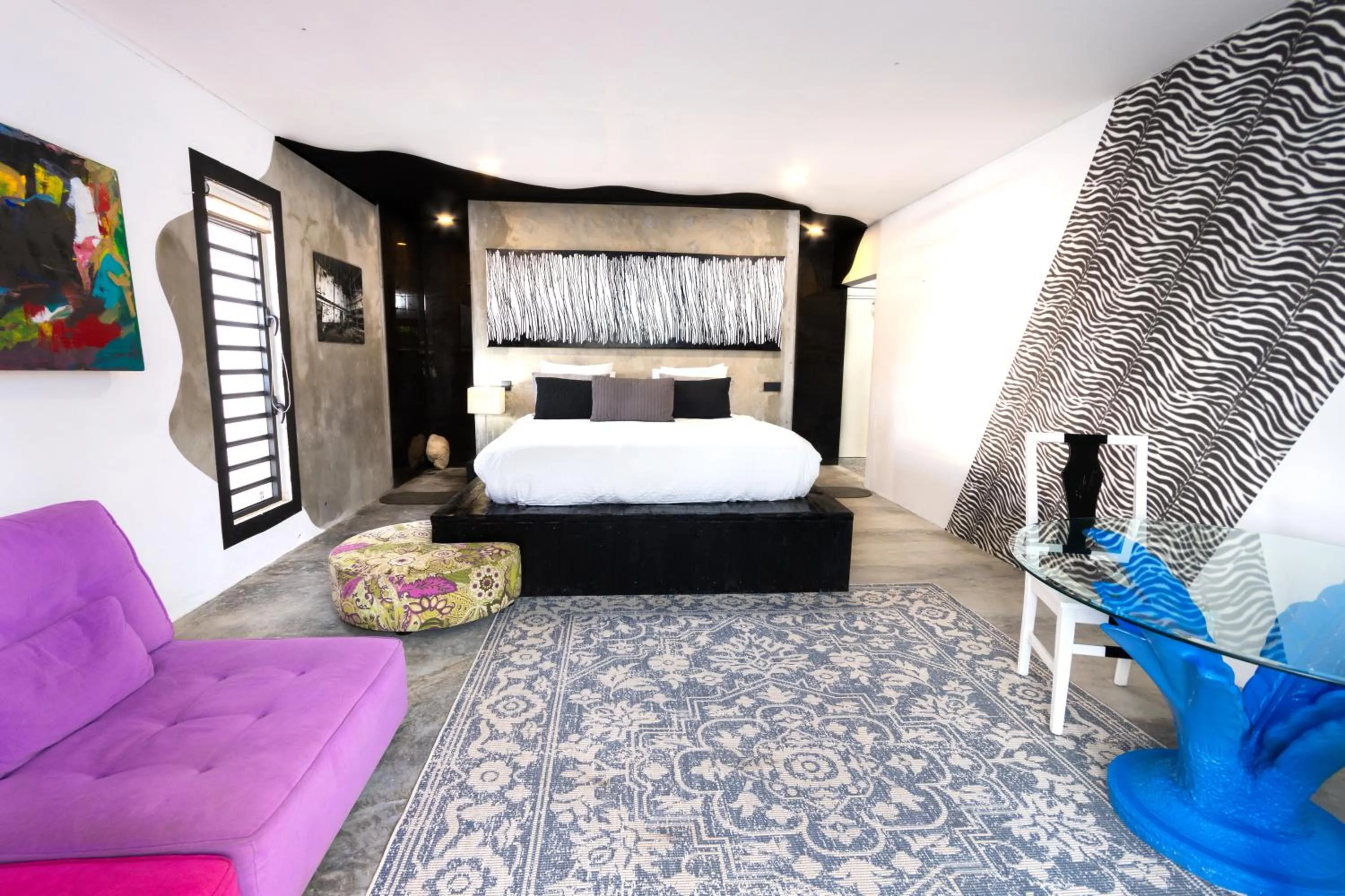 Living room, Bed in Thuishaven - boutique mini-resort