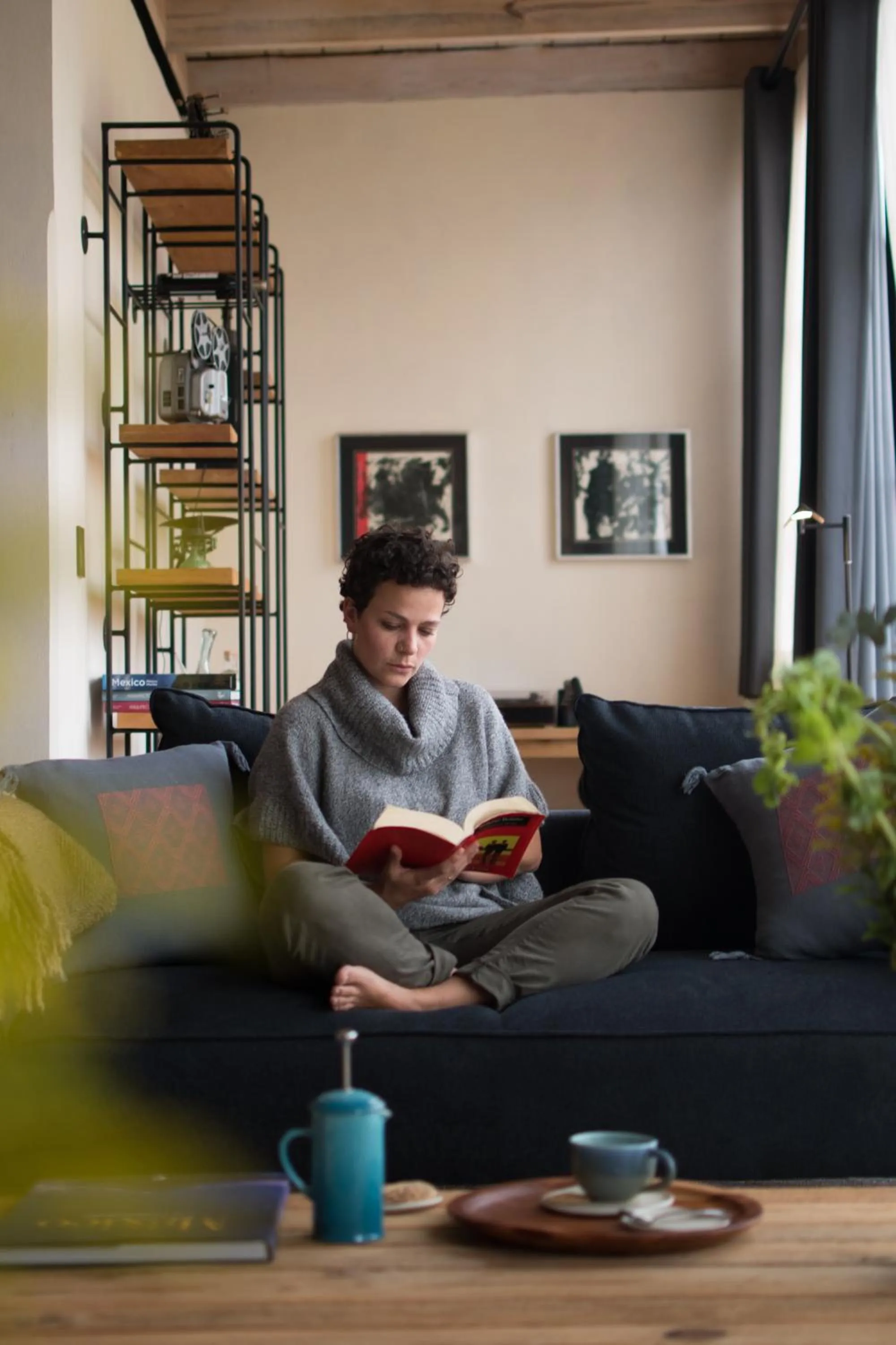 Seating area in Taller de Juan - Casa Hotel