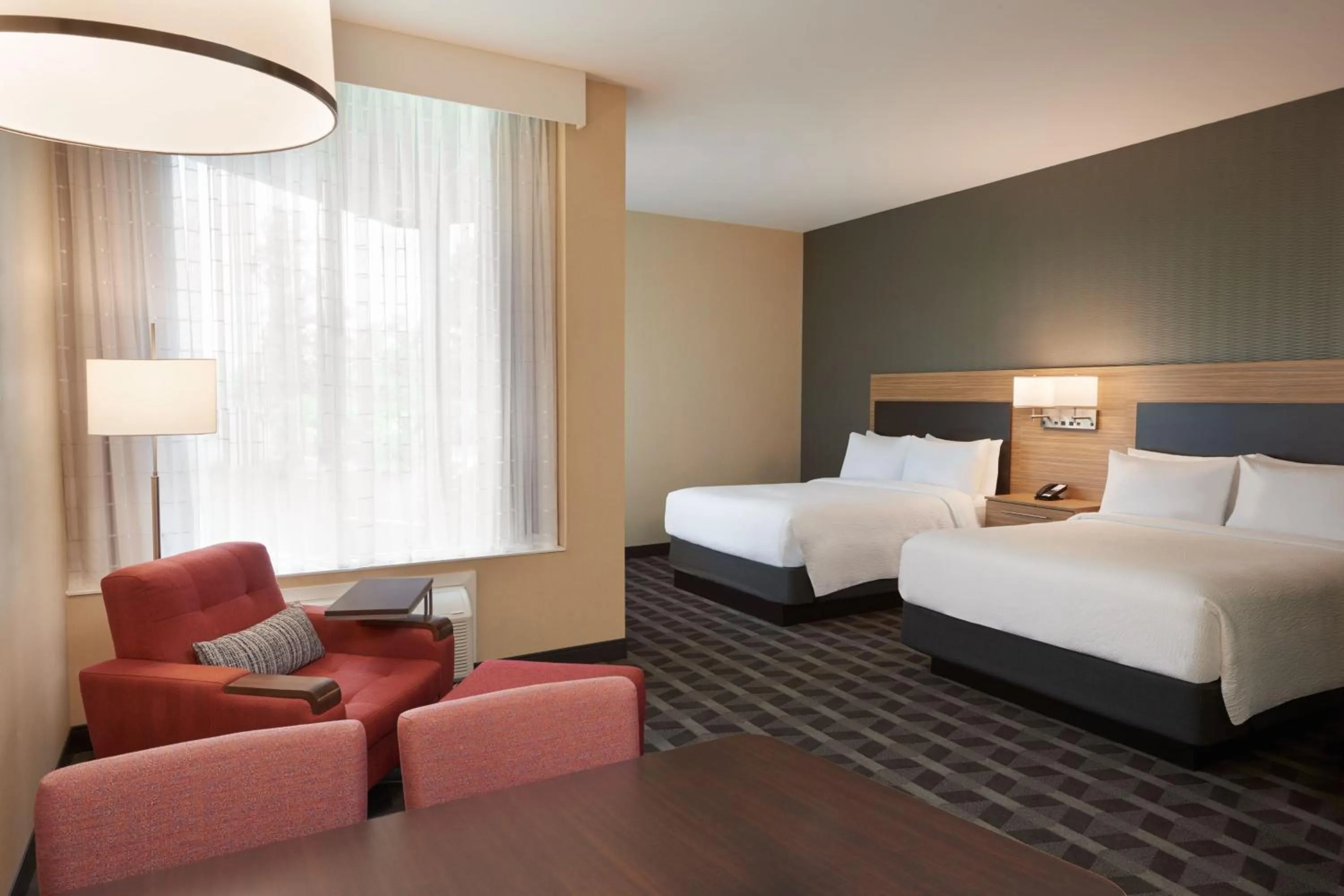 Bedroom, Bed in TownePlace Suites by Marriott Toronto Oakville