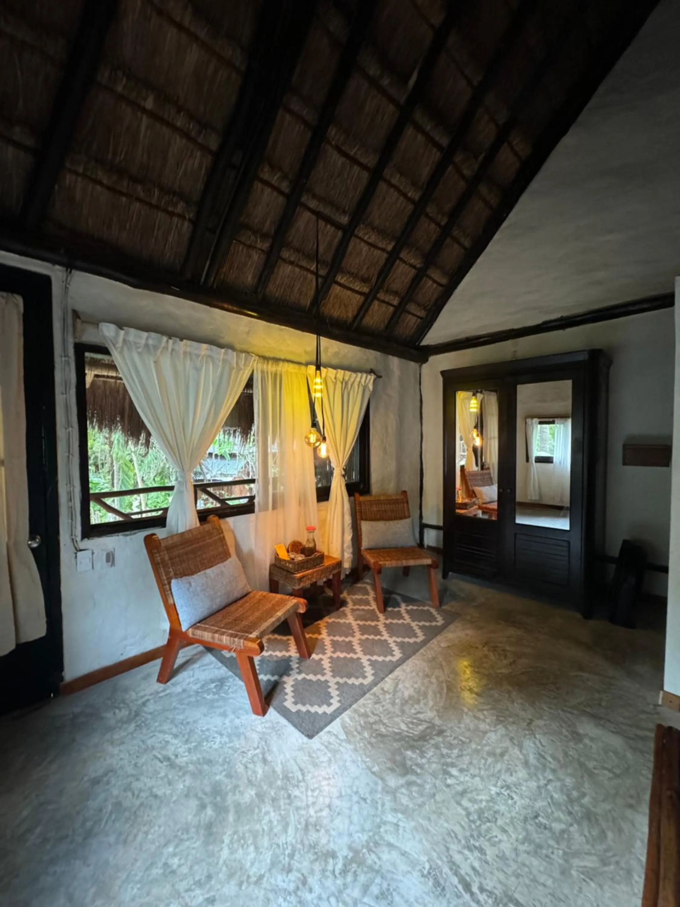 Living room in Sivana Tulum