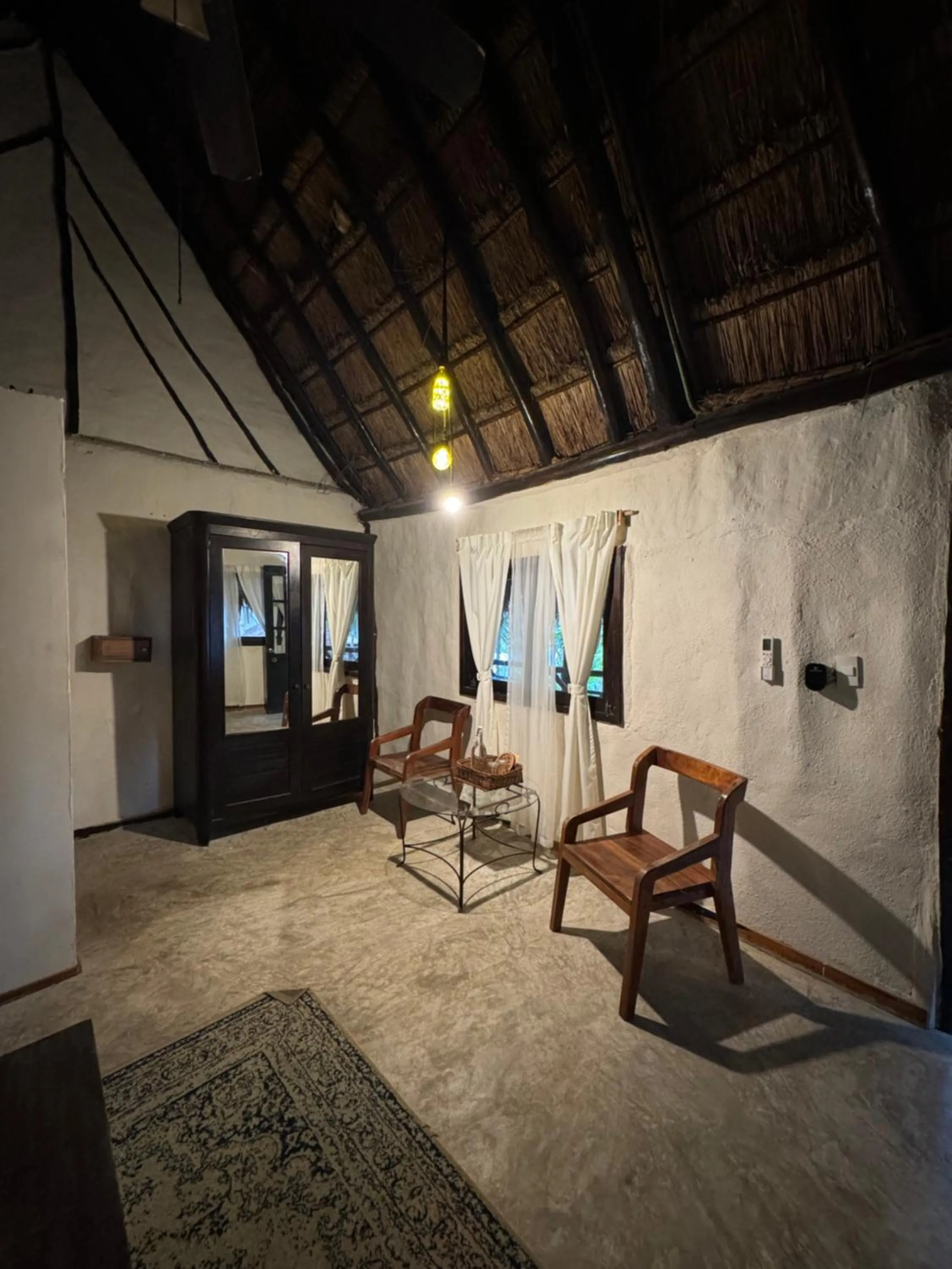 Living room in Sivana Tulum