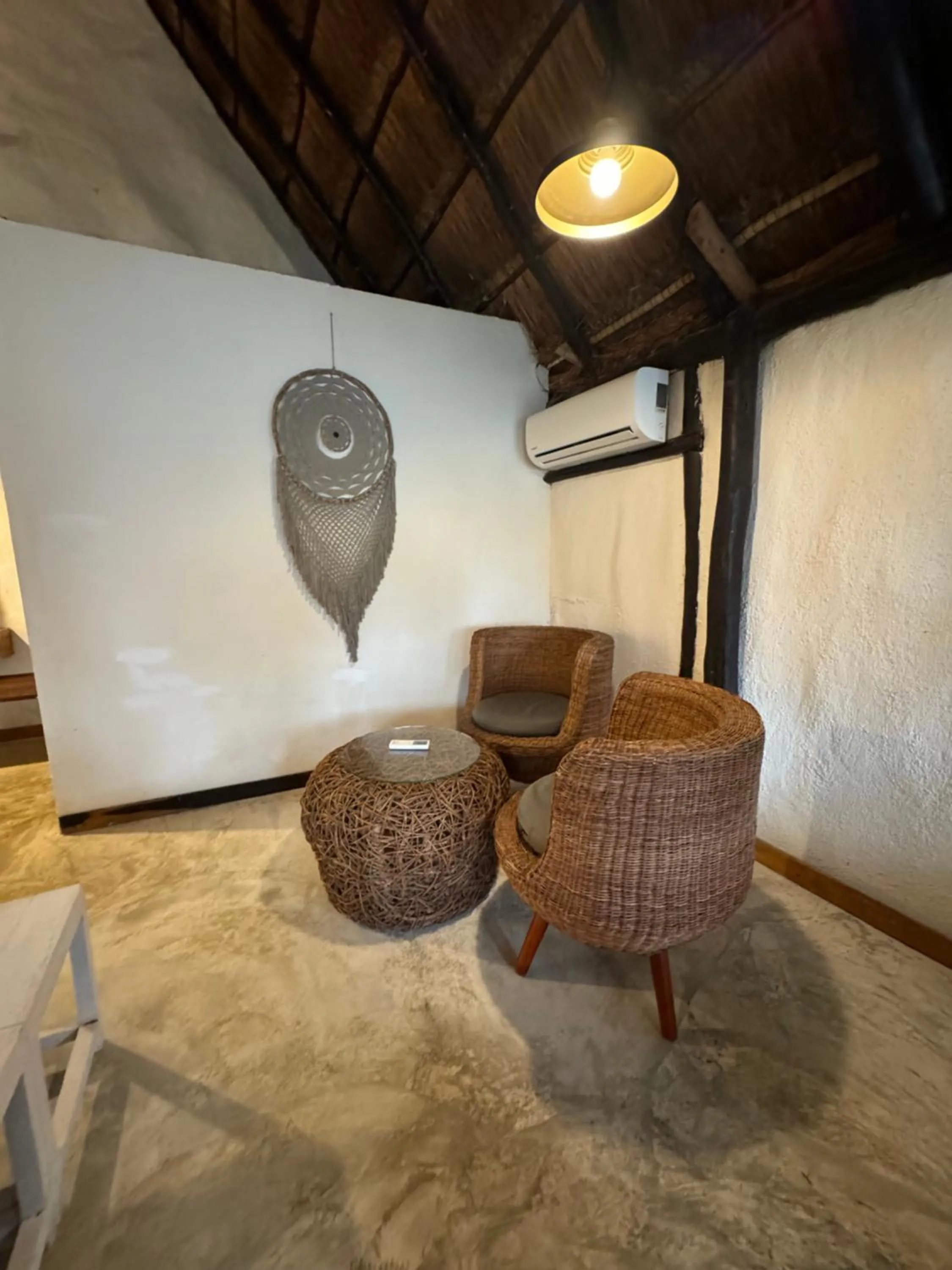 Living room in Sivana Tulum