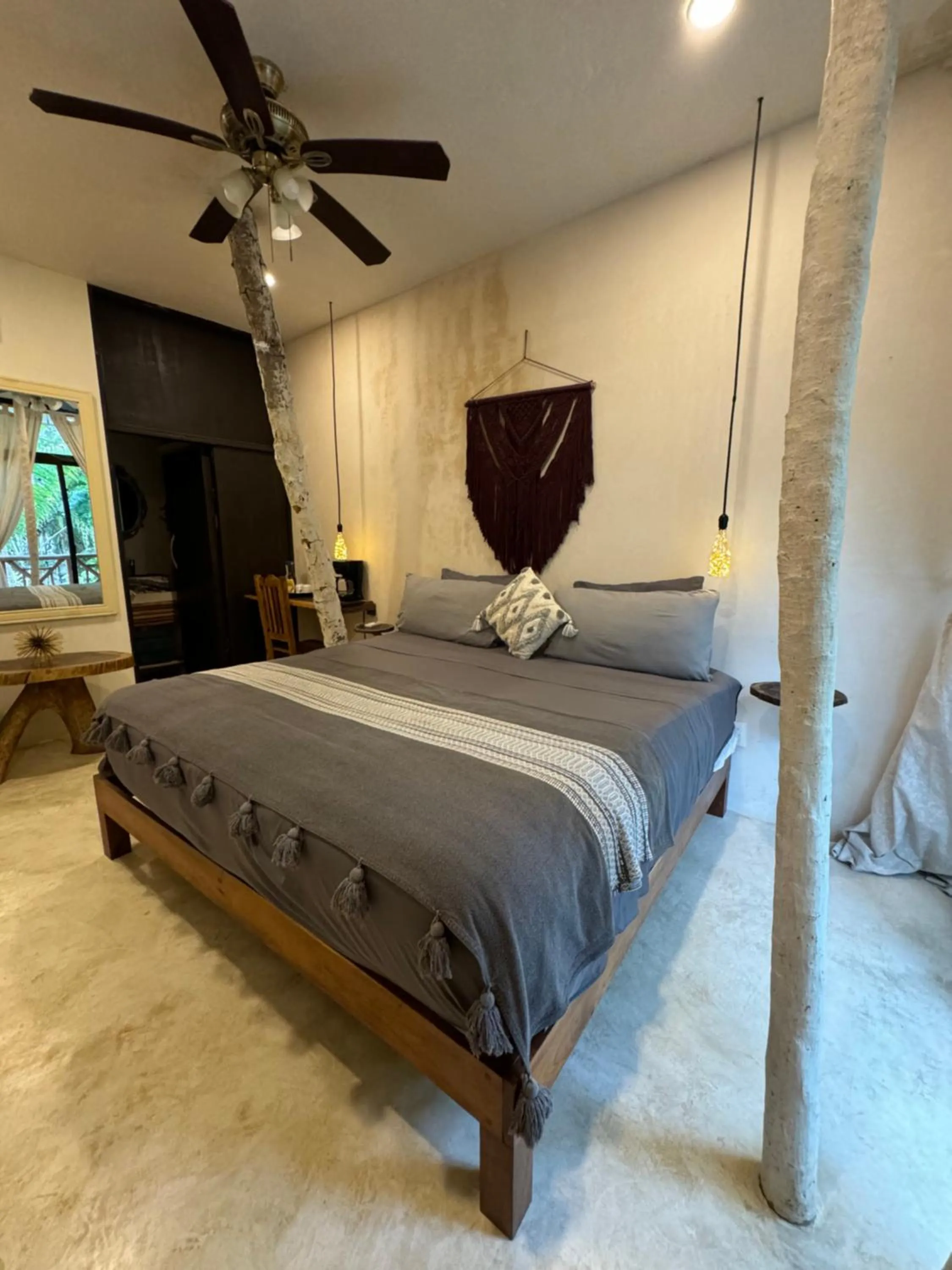 Photo of the whole room, Bed in Sivana Tulum
