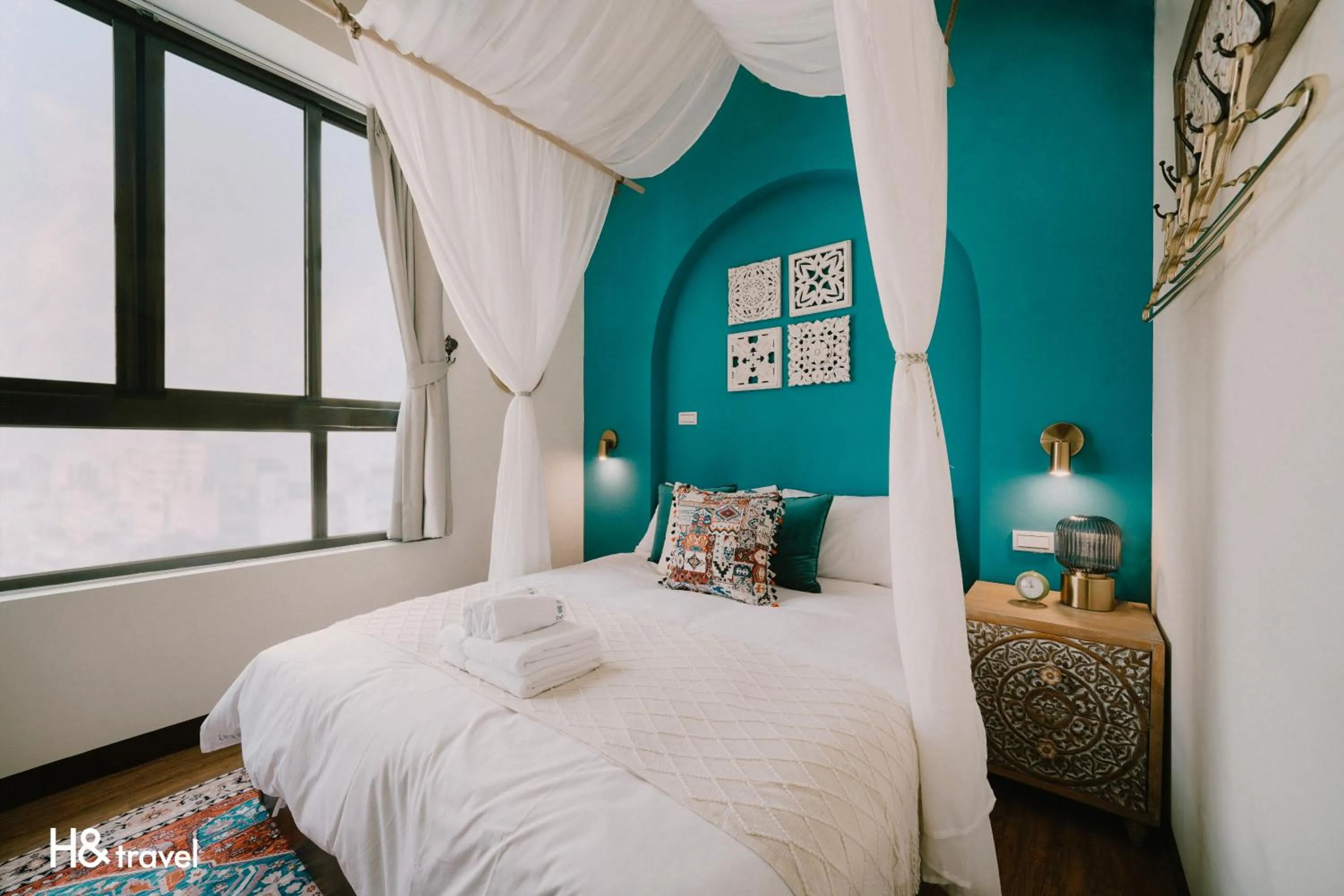 On site, Bed in Tainan Sleepie Inn