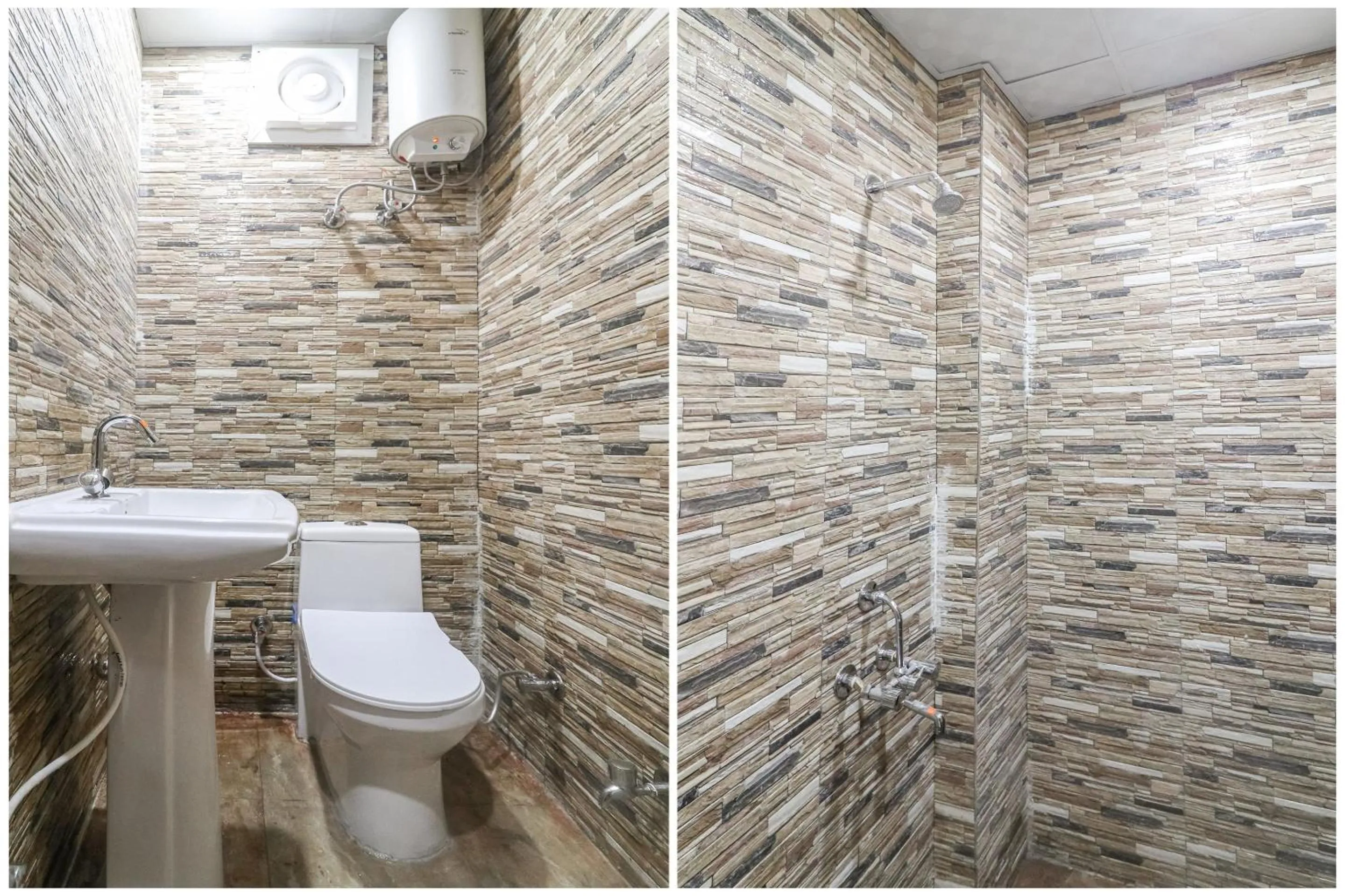 Bathroom in Hotel O The Galaxyy