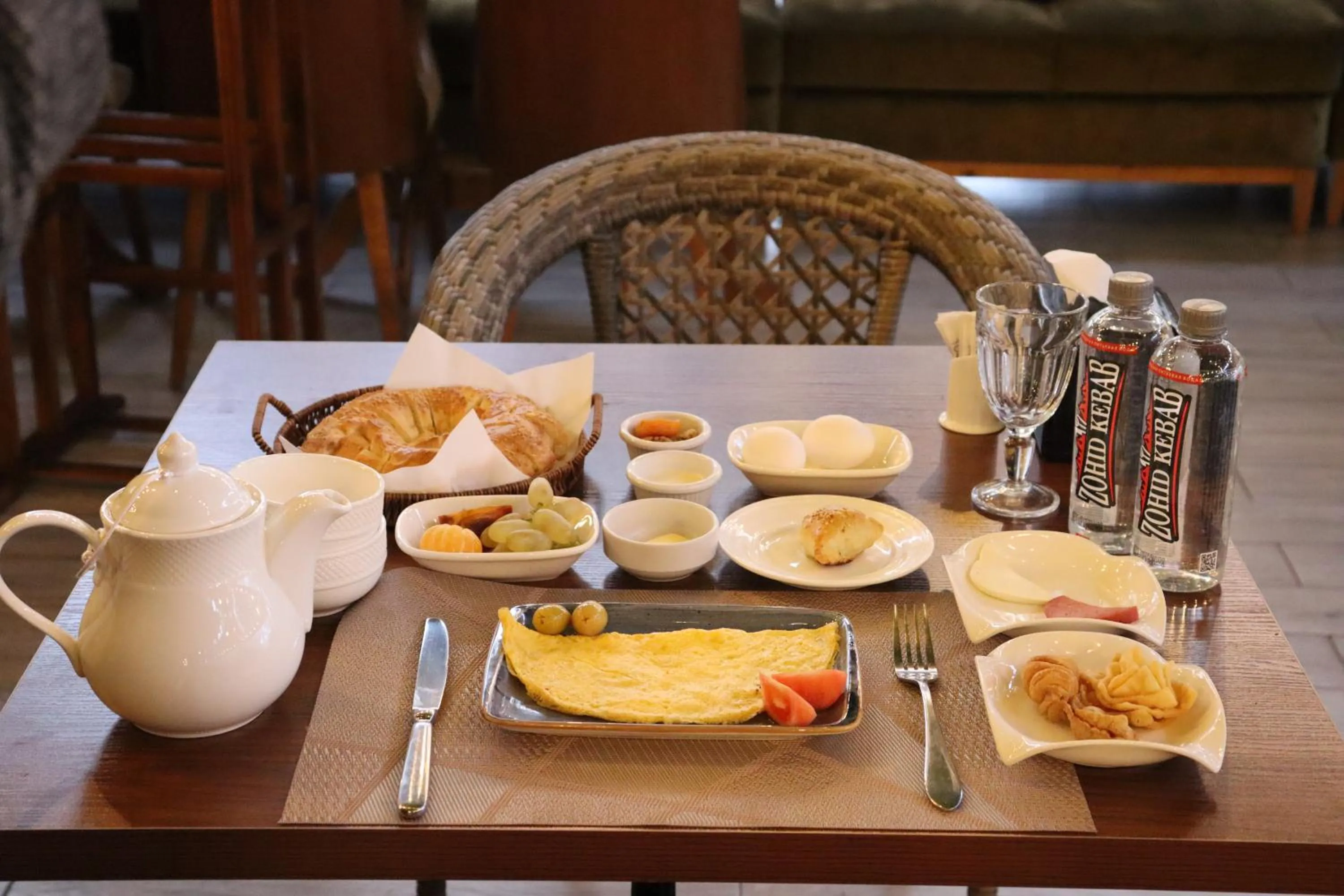 Breakfast in Central Palace Halal Hotel