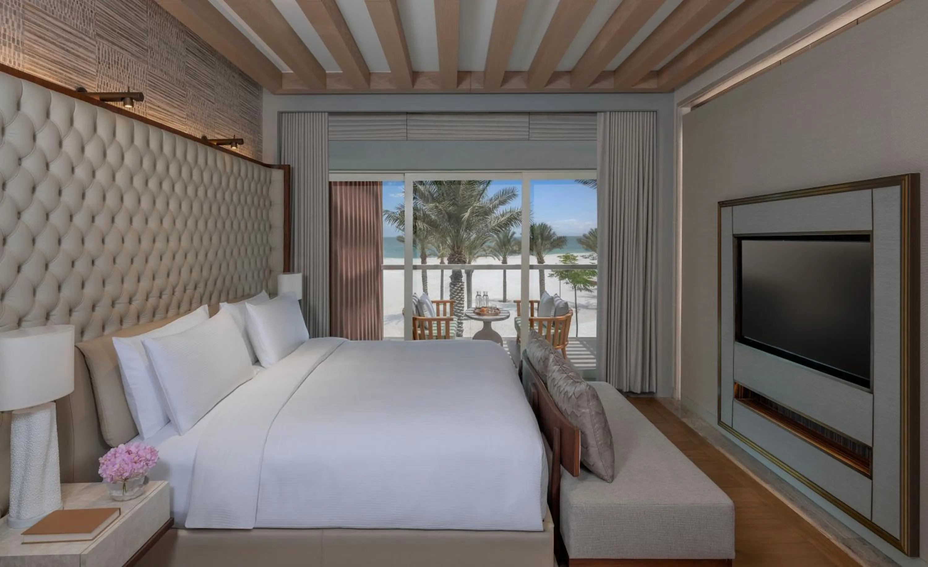Bed in InterContinental Ras Al Khaimah Mina Al Arab Resort & Spa by IHG