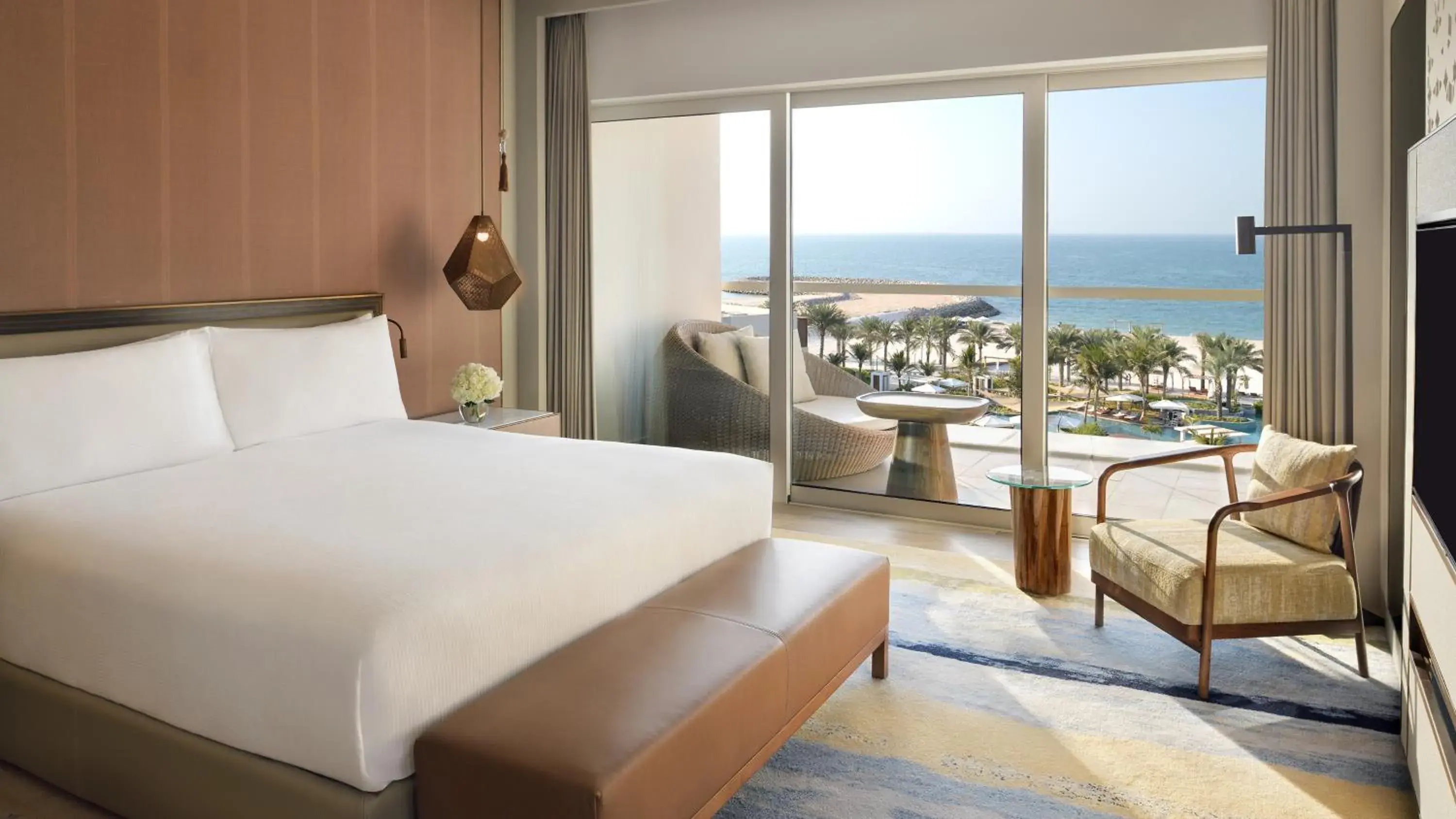 One-Bedroom King Suite with Balcony and Sea View - Club Lounge Access in InterContinental Ras Al Khaimah Resort and Spa, an IHG Hotel One-Bedroom King Suite with Balcony and Sea View - Club Lounge Access in InterContinental Ras Al Khaimah Resort and Spa, an IHG Hotel
