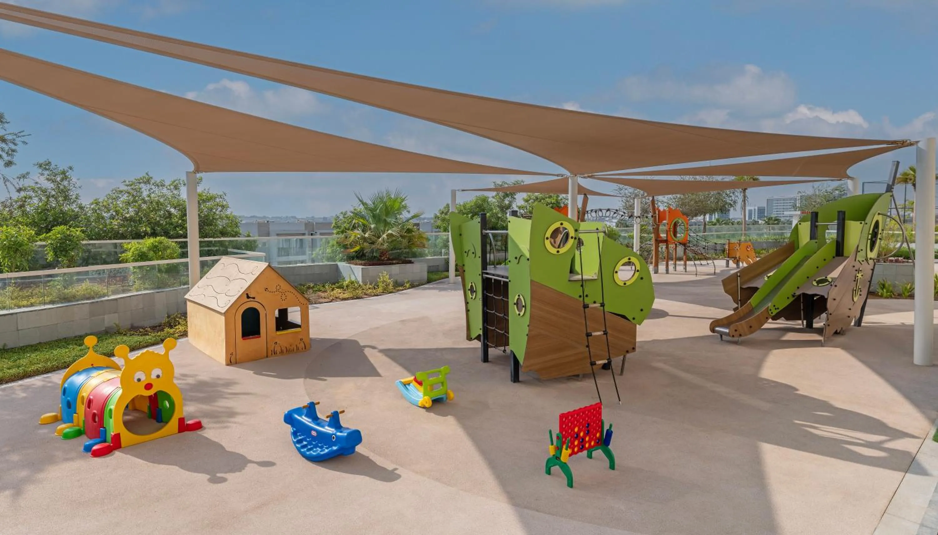 Children play ground in InterContinental Ras Al Khaimah Mina Al Arab Resort & Spa by IHG