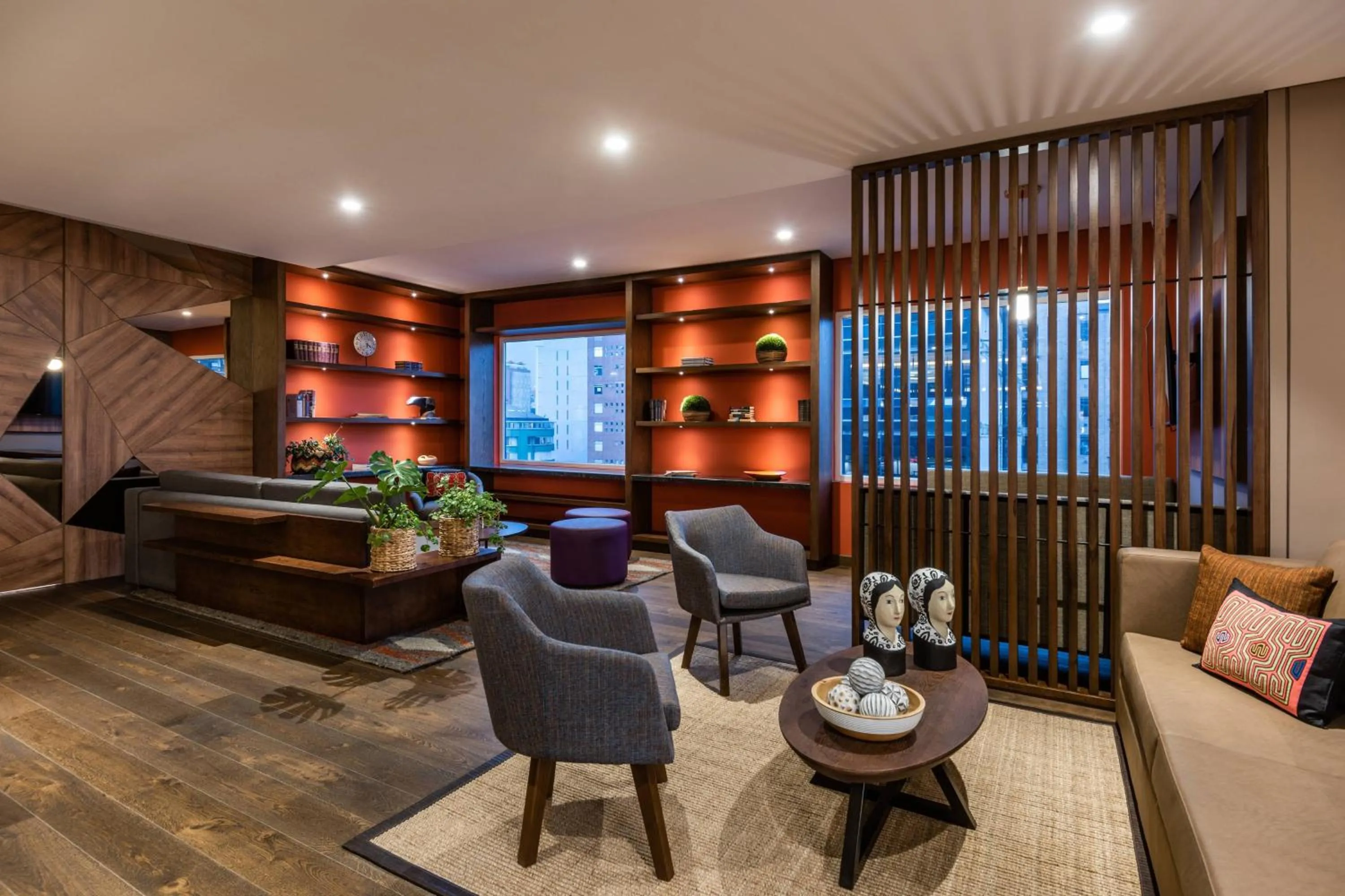 Lobby or reception in Residence Inn by Marriott Bogota