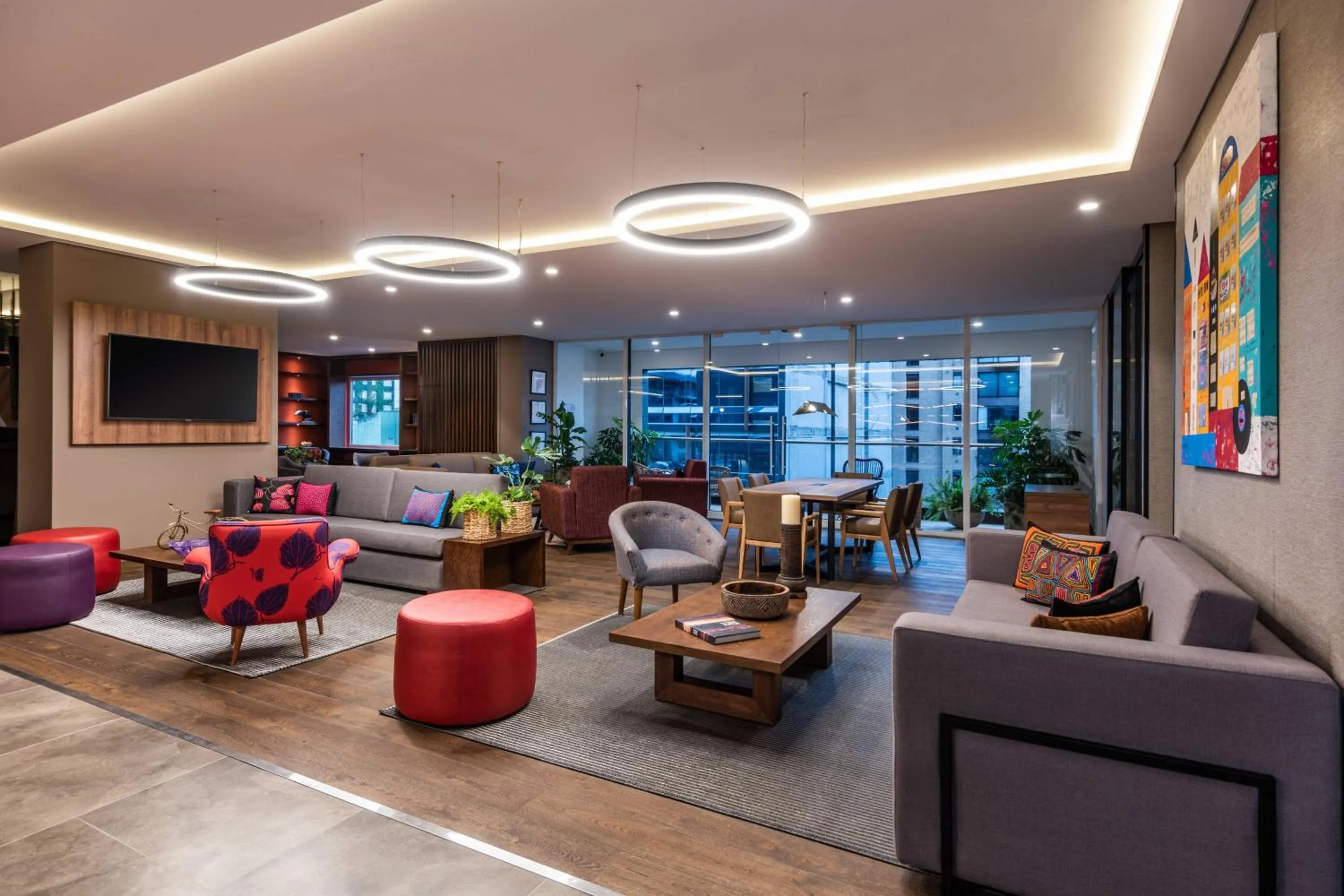 Lobby or reception in Residence Inn by Marriott Bogota