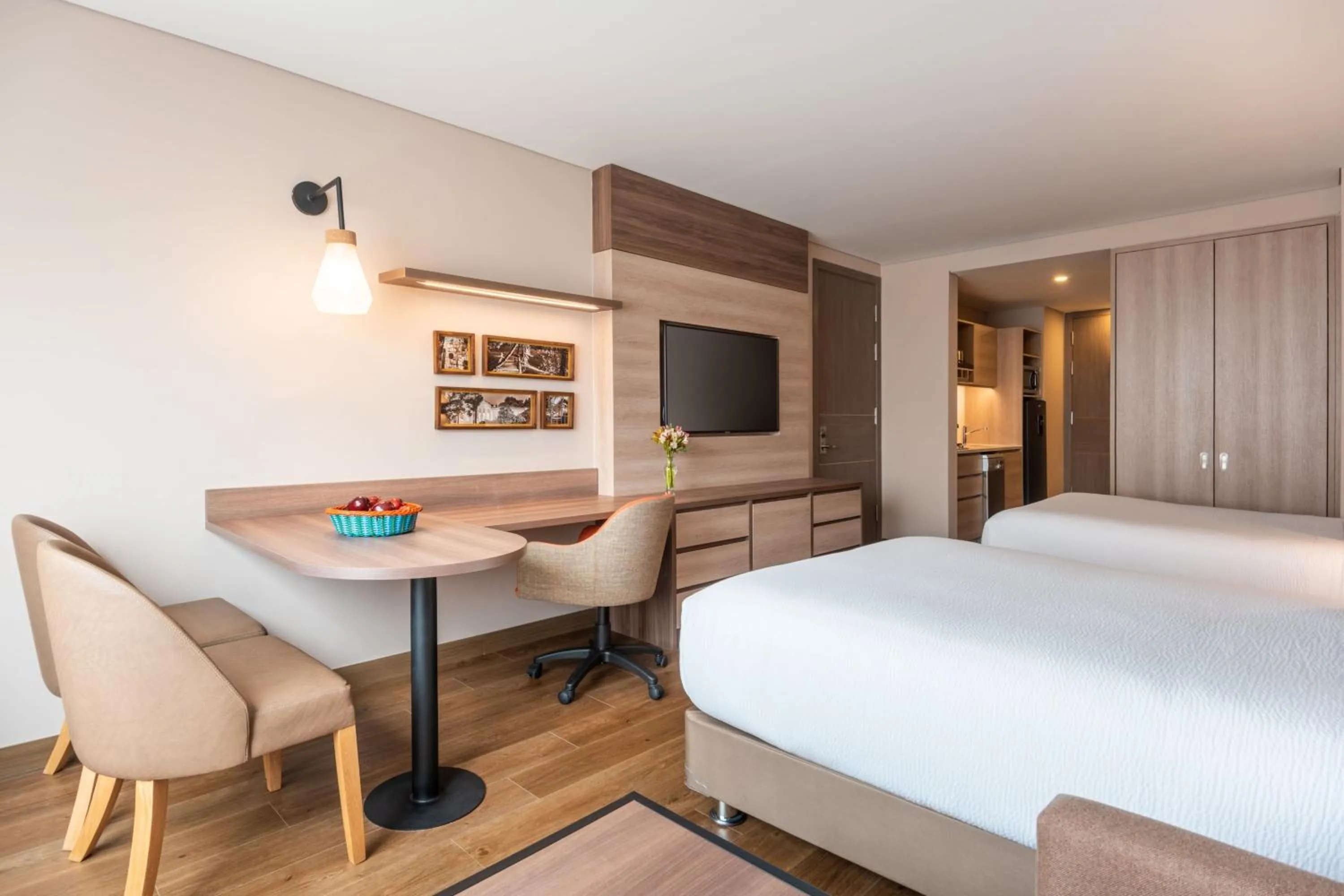 Bedroom, Bed in Residence Inn by Marriott Bogota
