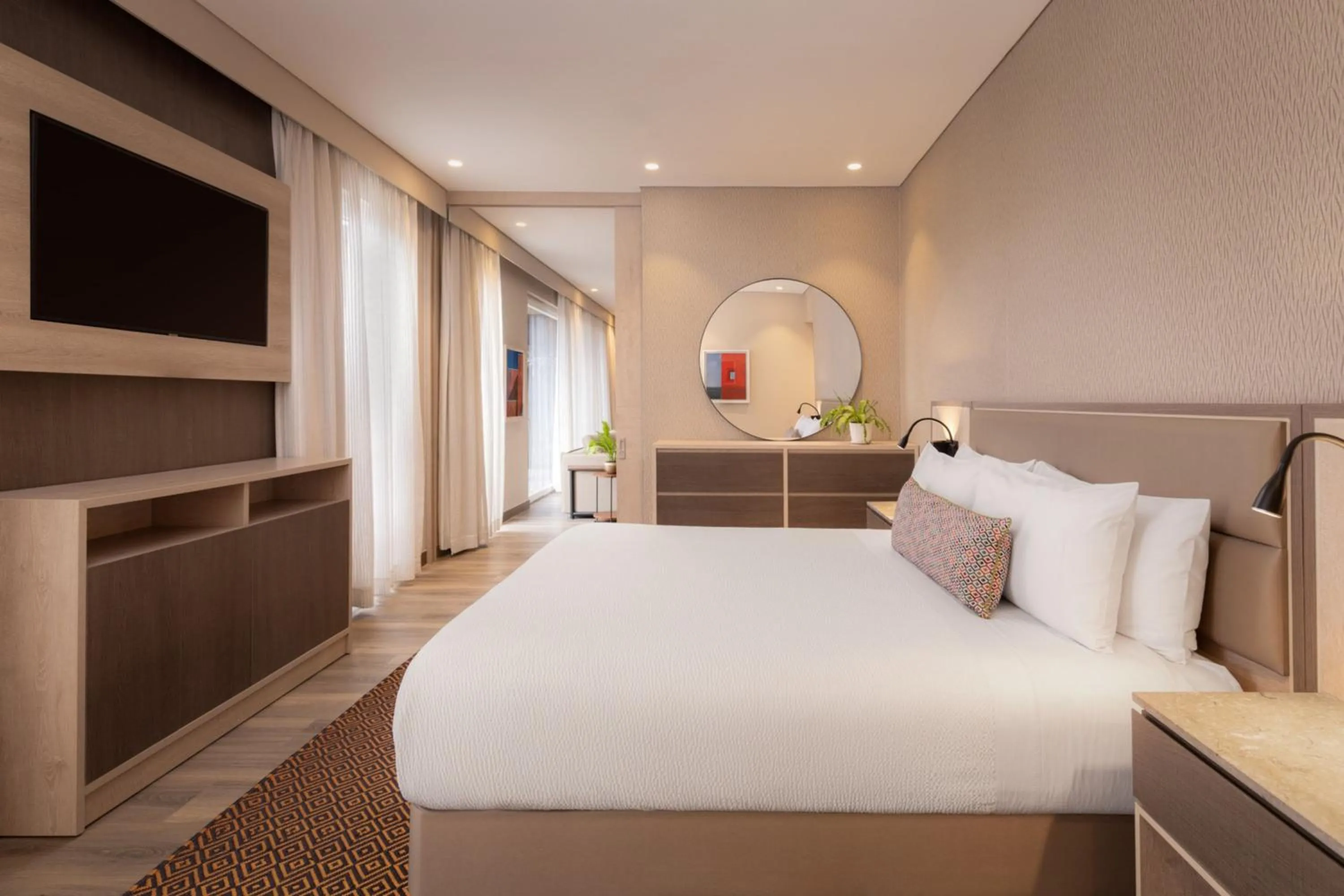 Bedroom, Bed in Residence Inn by Marriott Bogota