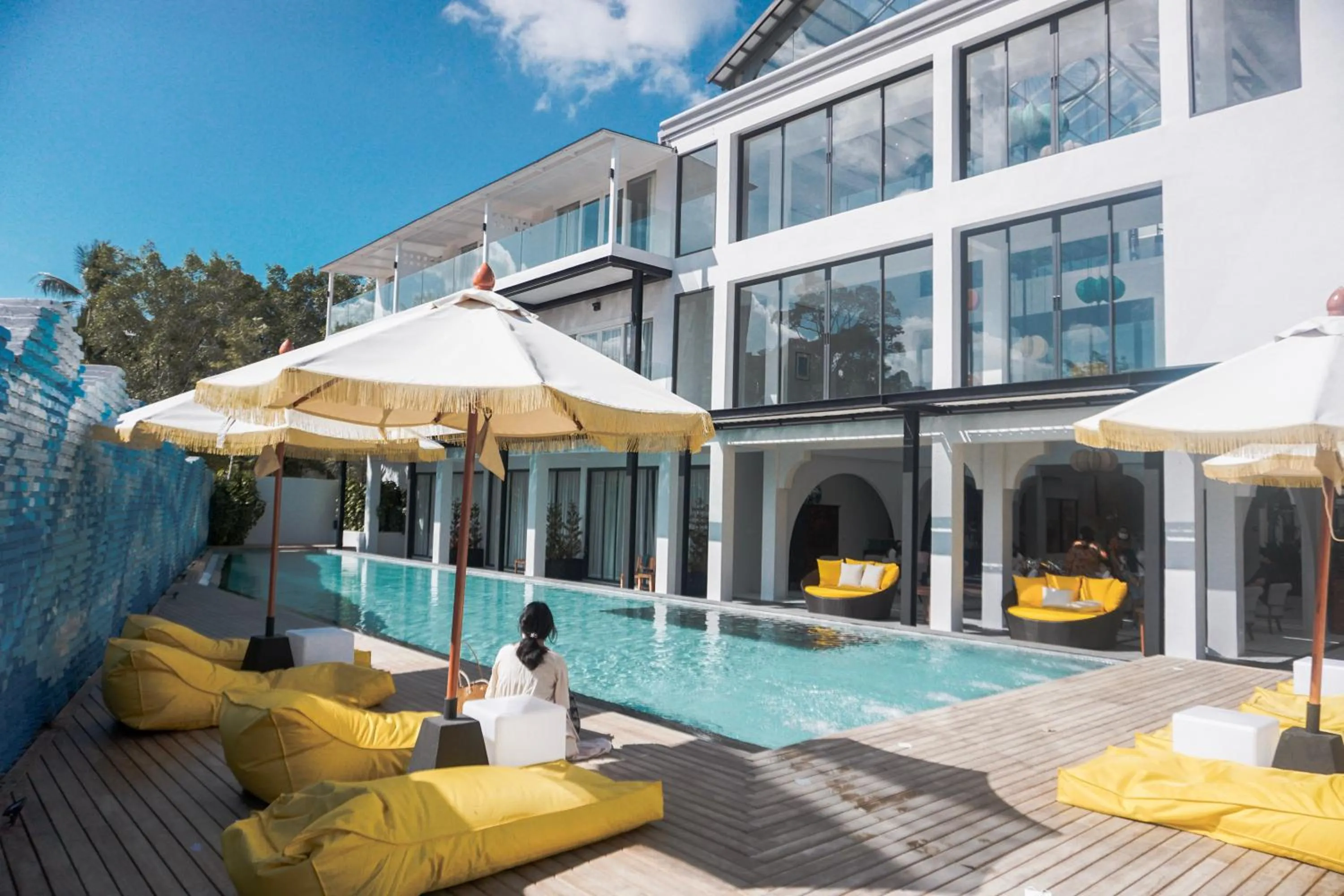 Swimming pool in Anona Beachfront Phuket Resort-SHA EXTRA PLUS