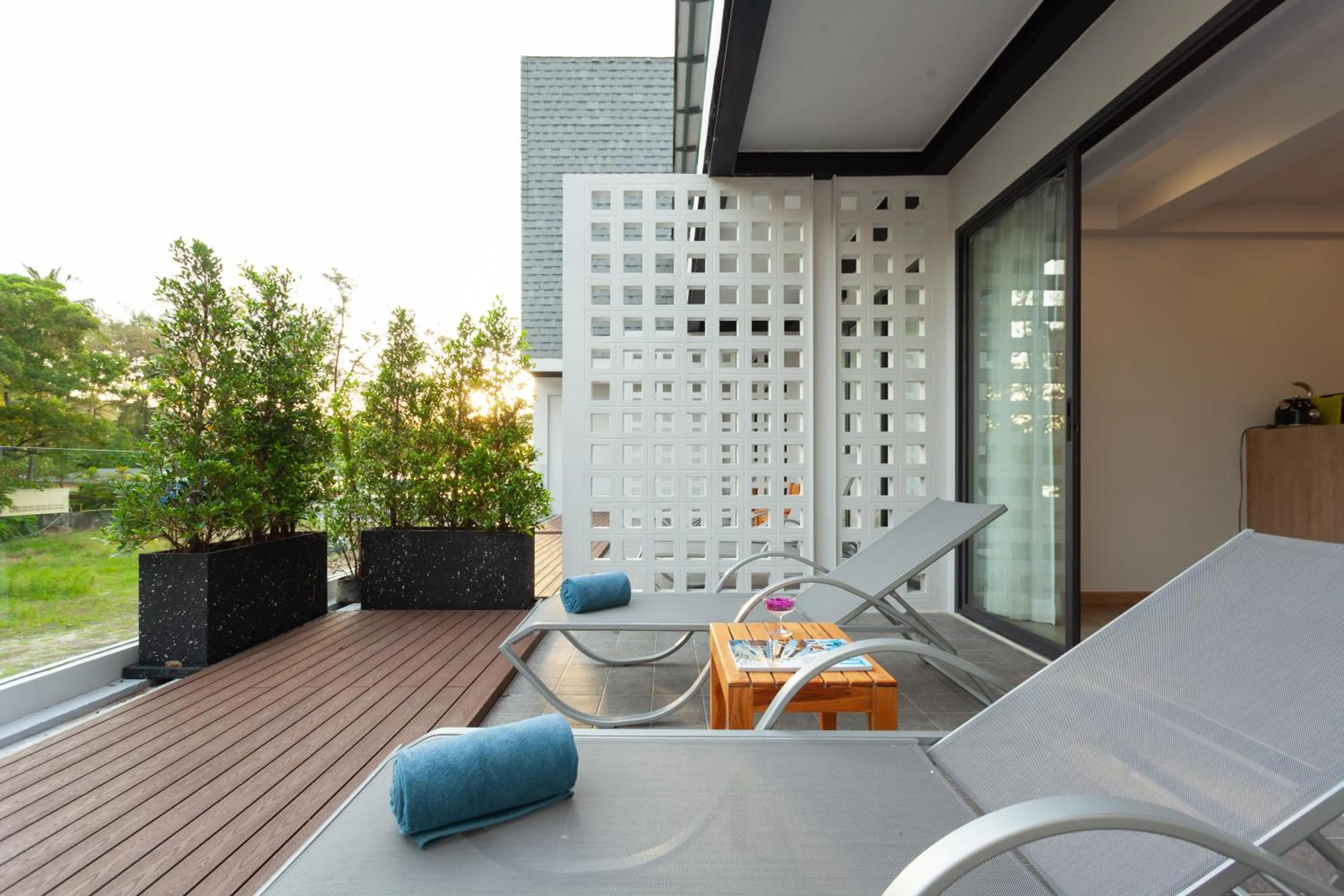 Balcony/Terrace in Anona Beachfront Phuket Resort-SHA EXTRA PLUS