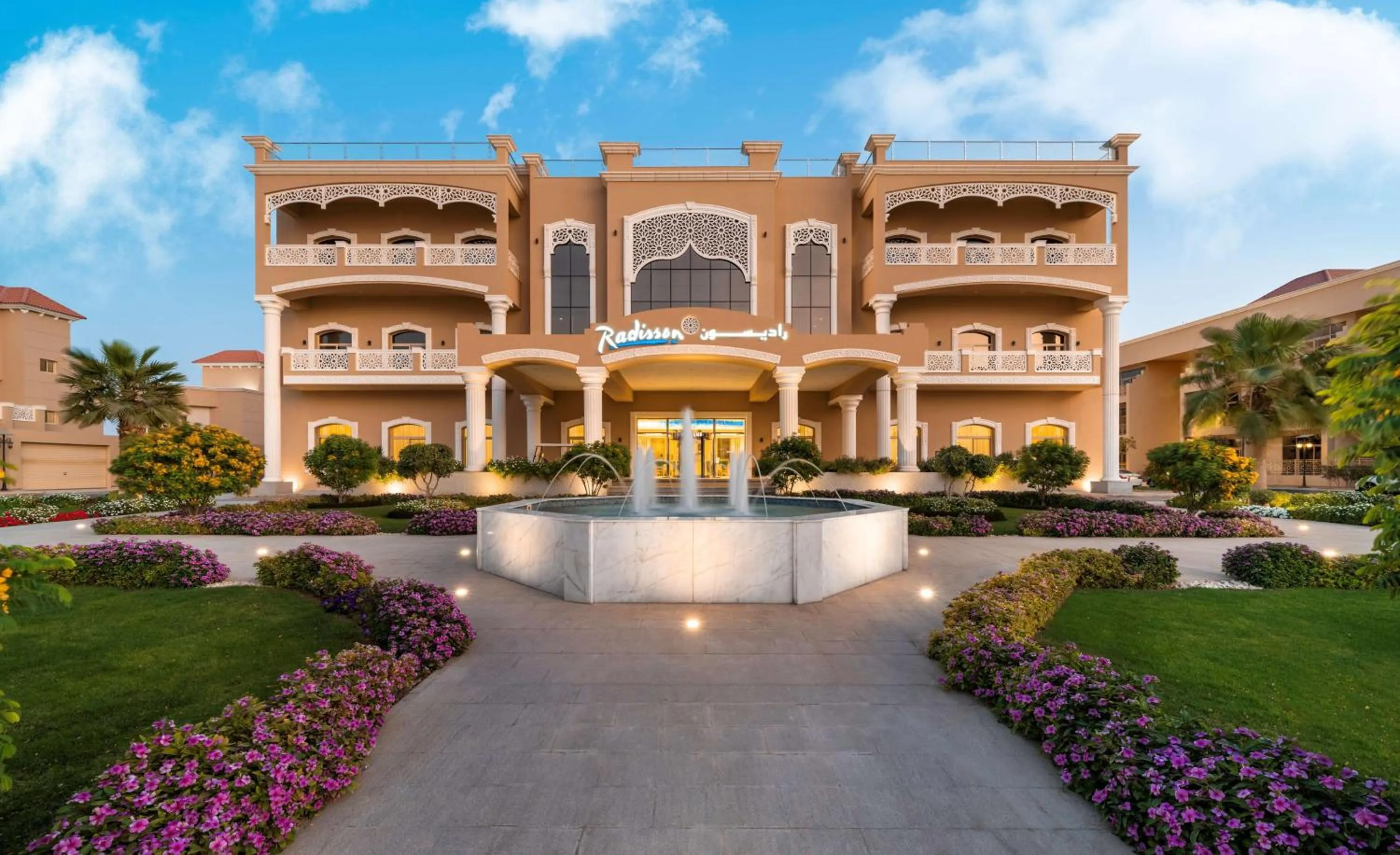 Property building in Radisson Hotel Riyadh Airport