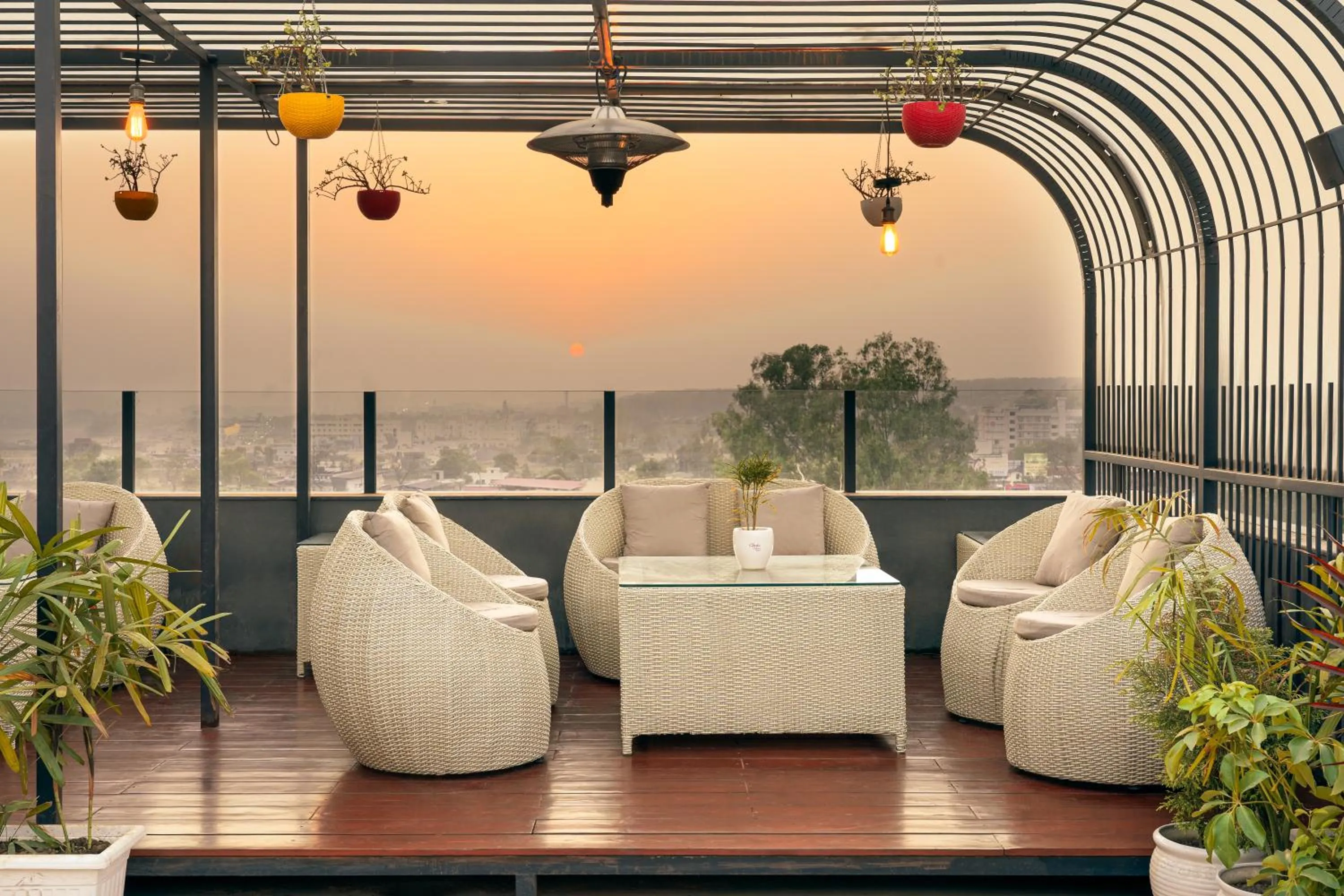 Balcony/Terrace in Clarion Hotel Dehradun