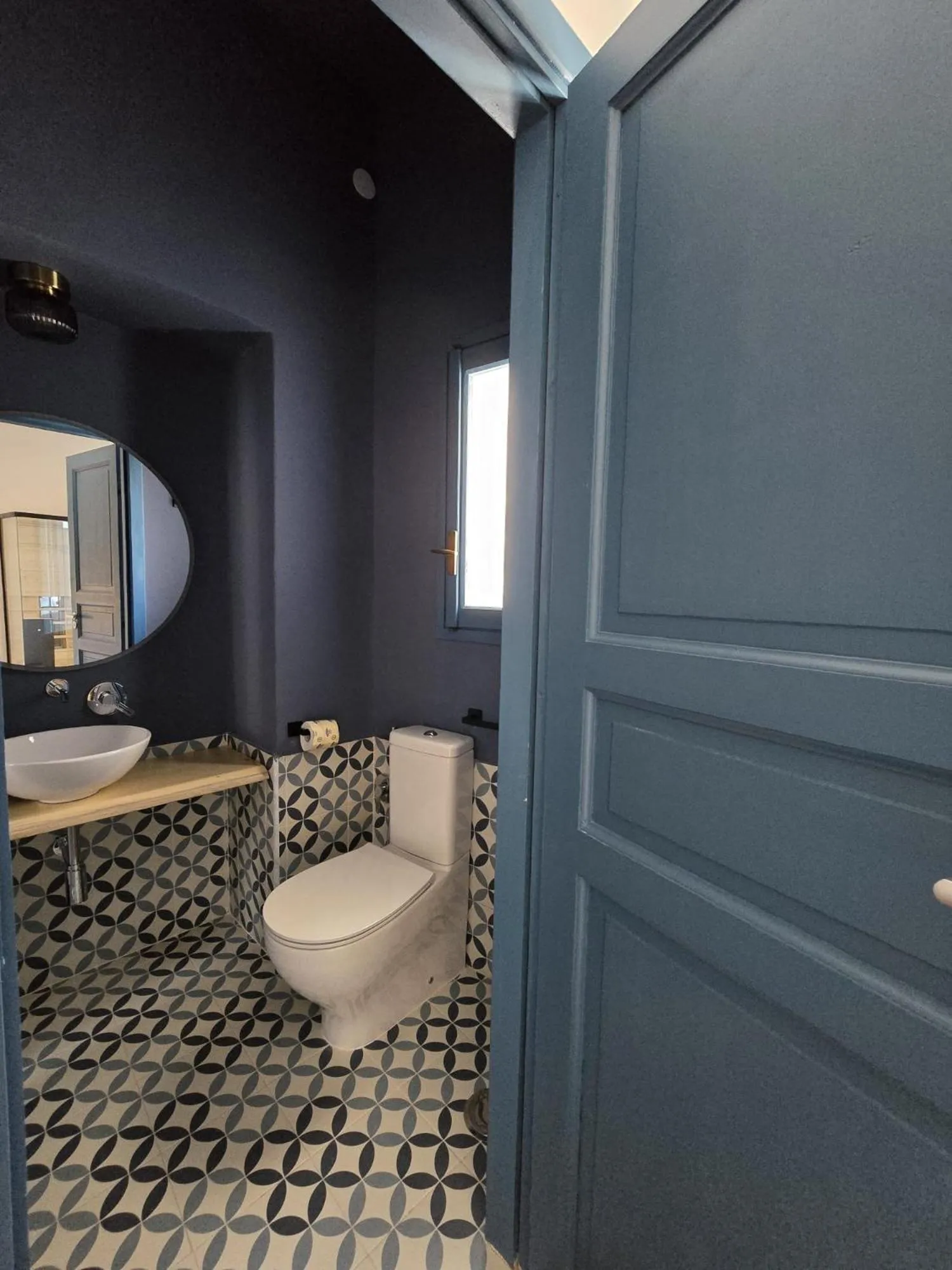 Toilet in Terra Muronis Hotel Diffuso