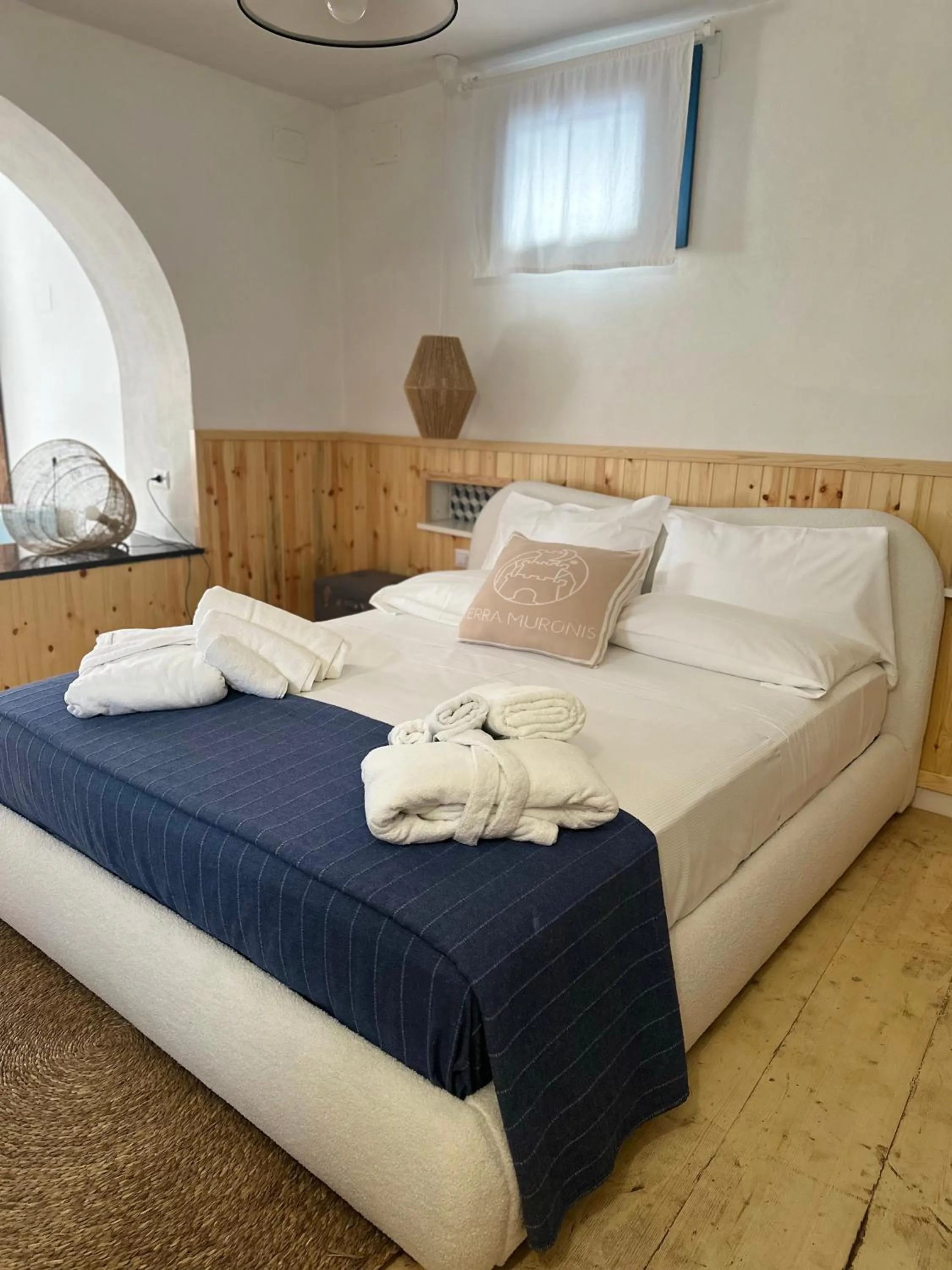 Bed in Terra Muronis Hotel Diffuso