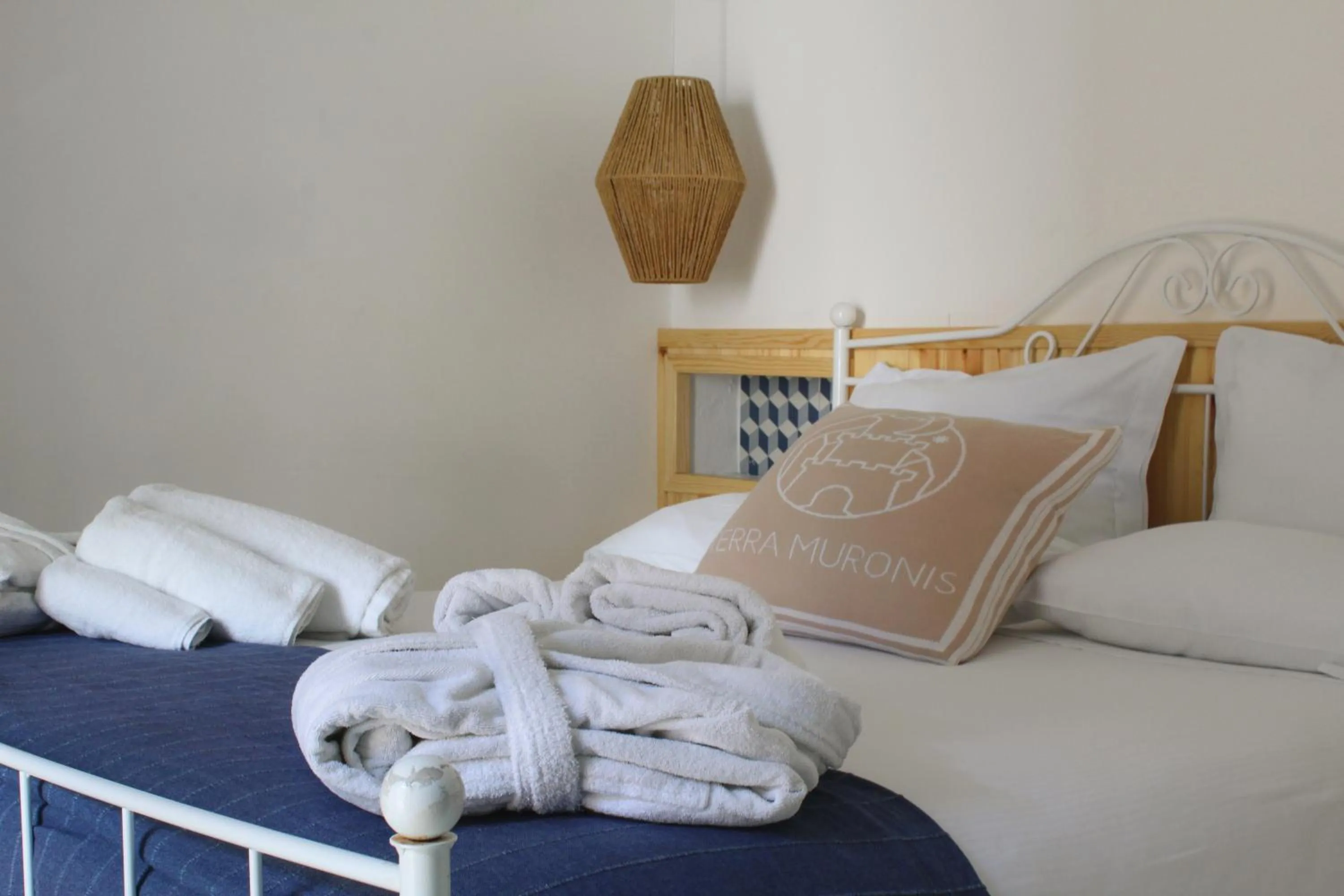 Bed in Terra Muronis Hotel Diffuso