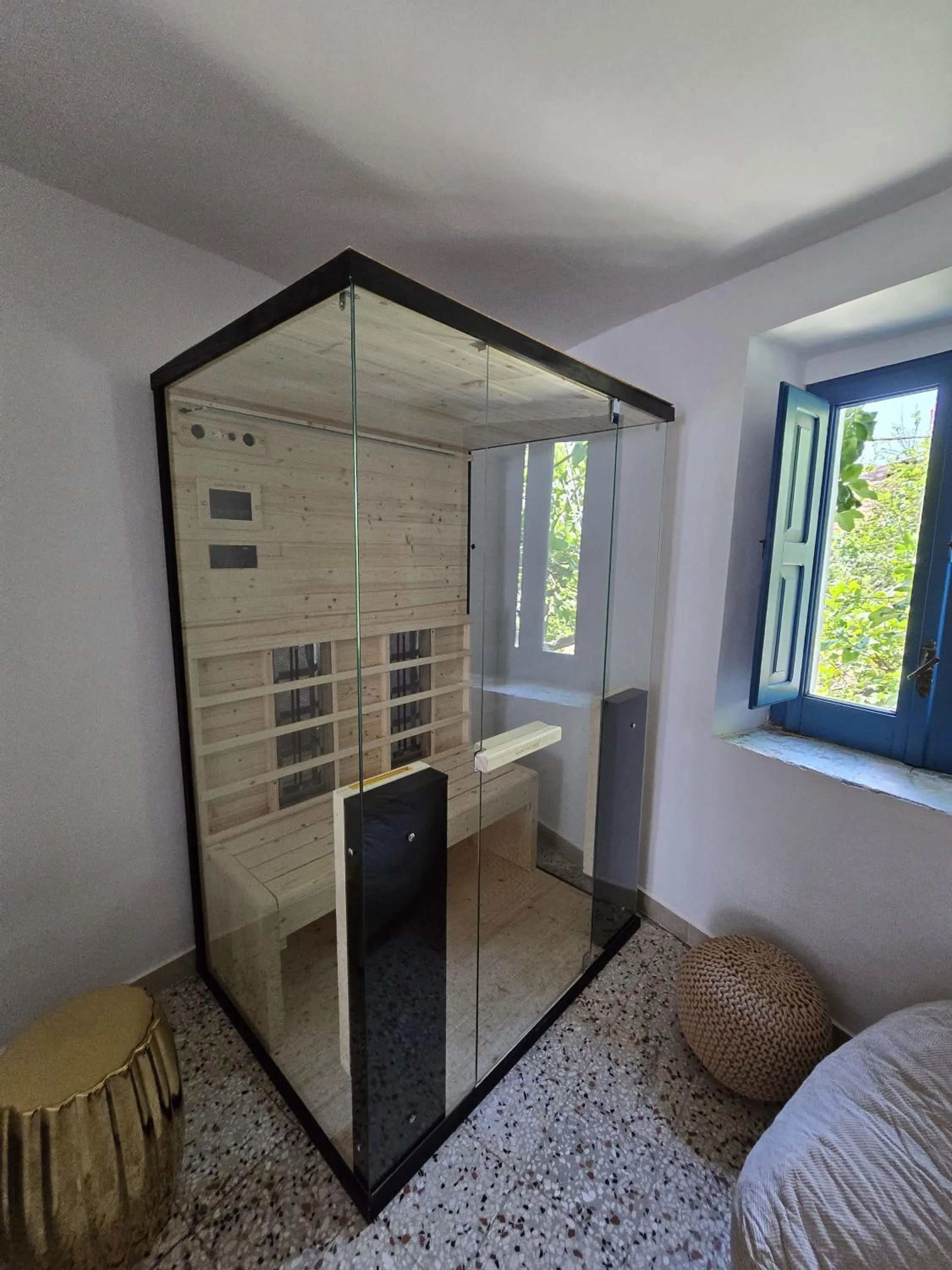 Sauna in Terra Muronis Hotel Diffuso