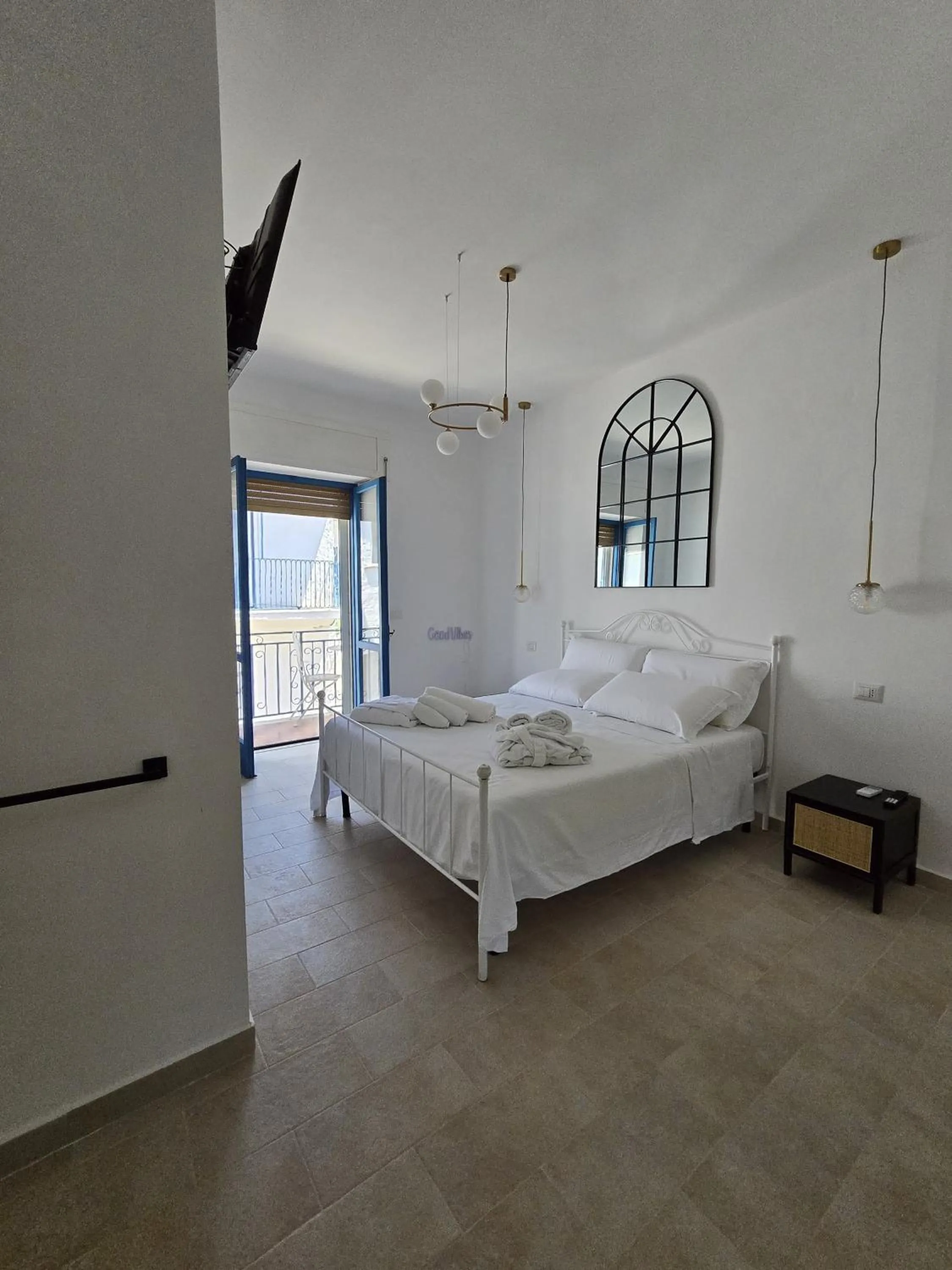 Bed in Terra Muronis Hotel Diffuso