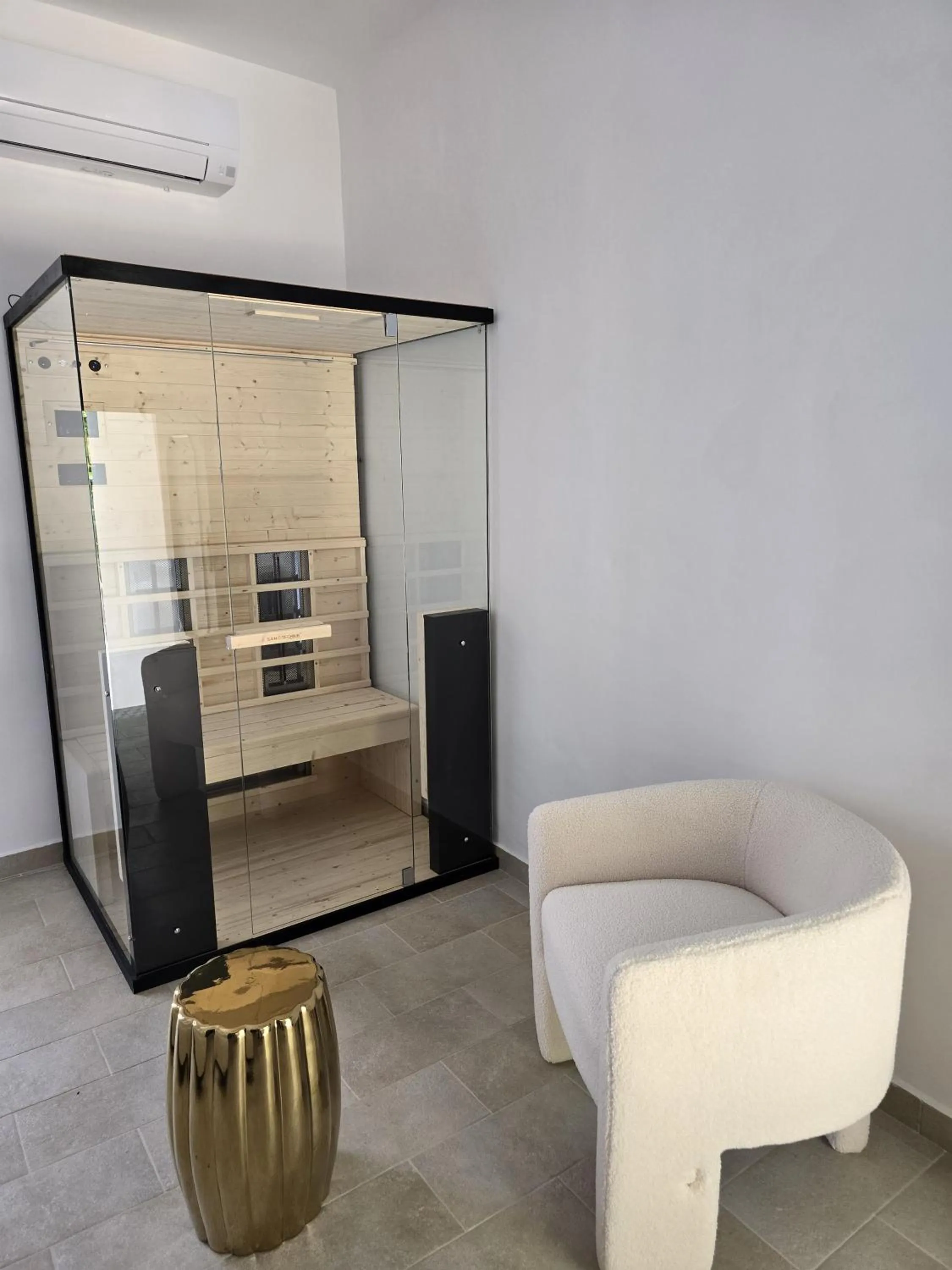 Sauna in Terra Muronis Hotel Diffuso