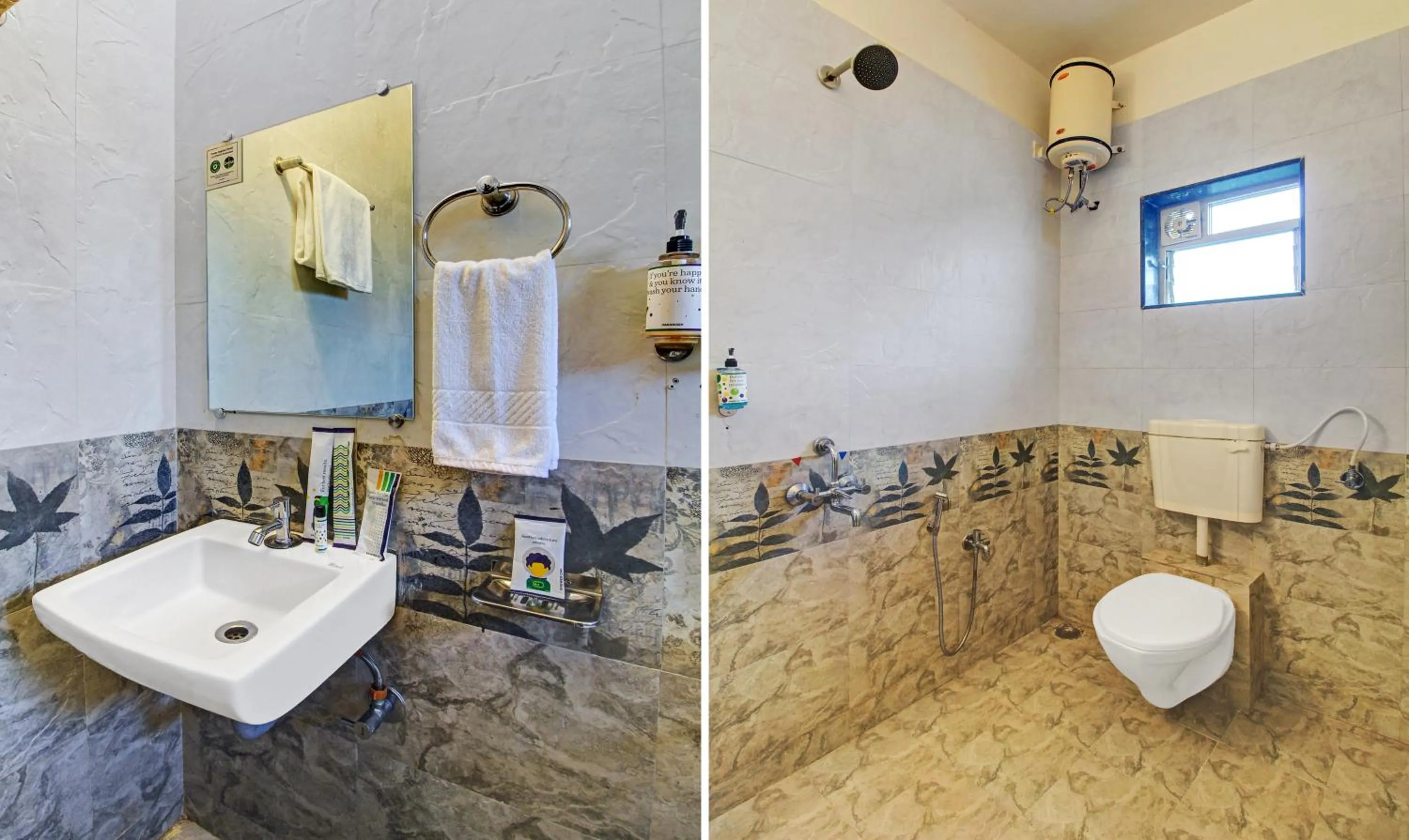 Bathroom in Treebo La Paradise