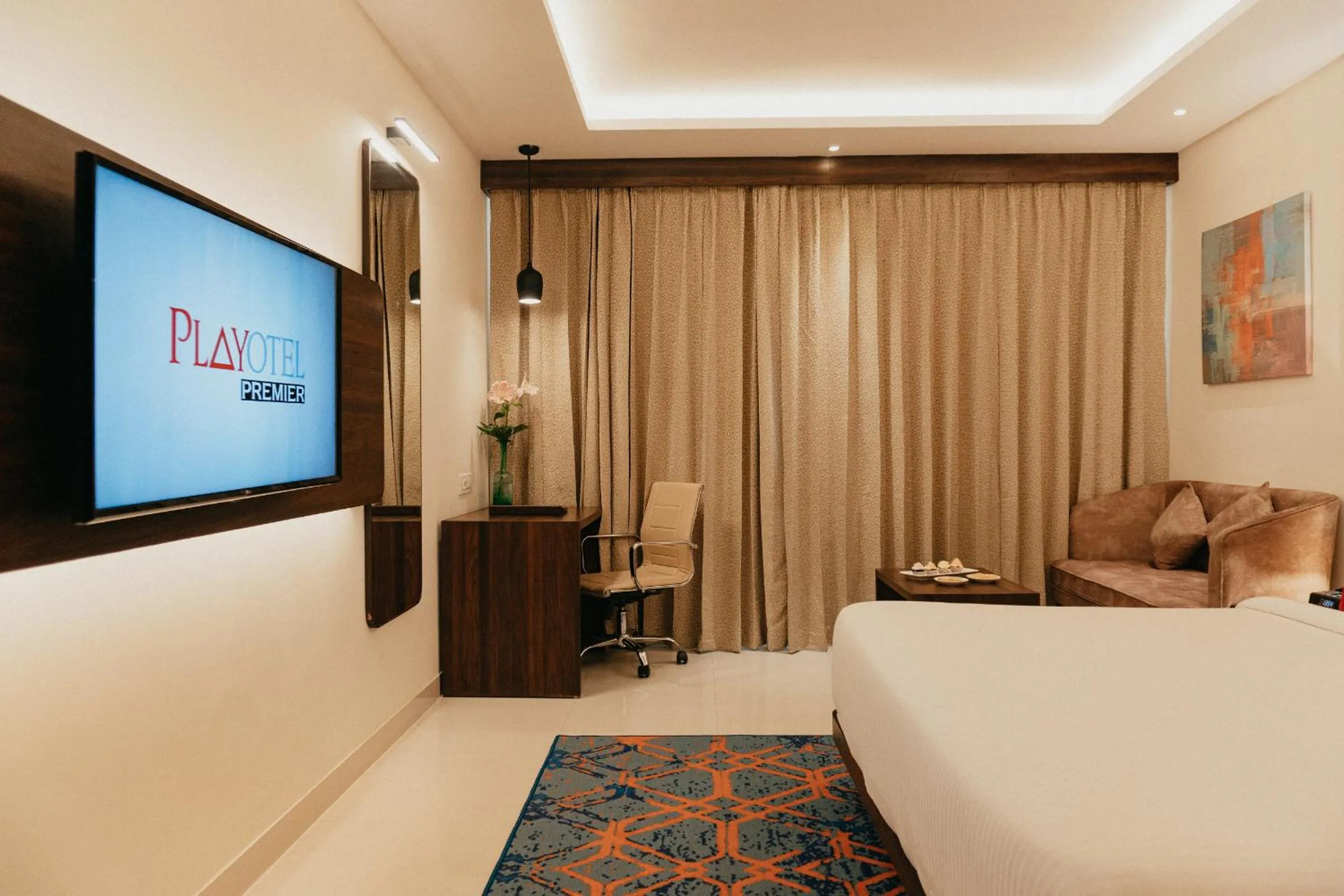 Bed in Playotel Premier Vijay Nagar