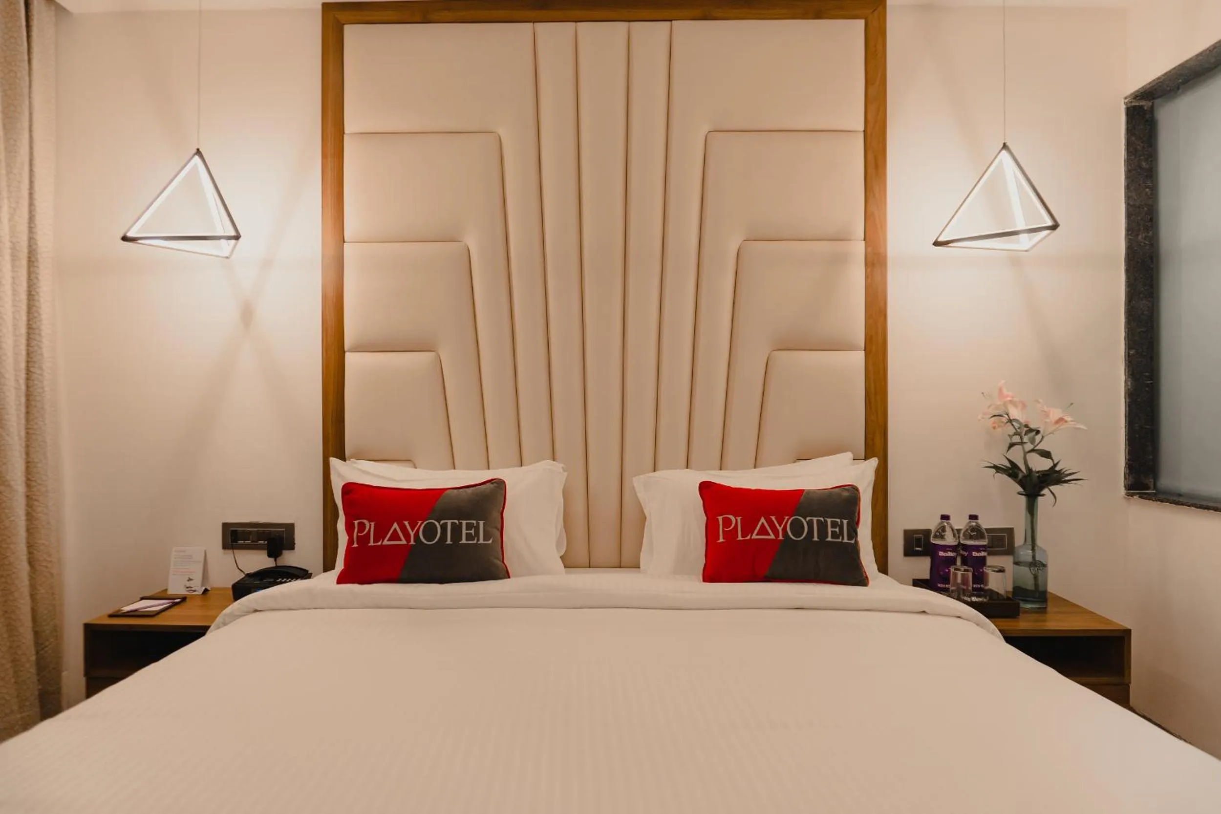 Bed in Playotel Premier Vijay Nagar