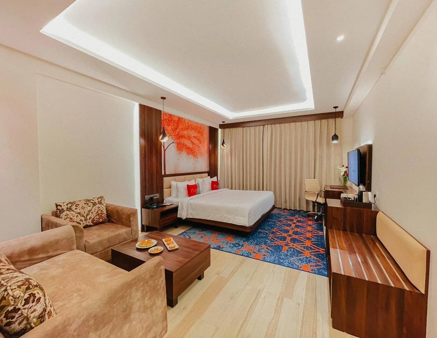 Bed in Playotel Premier Vijay Nagar