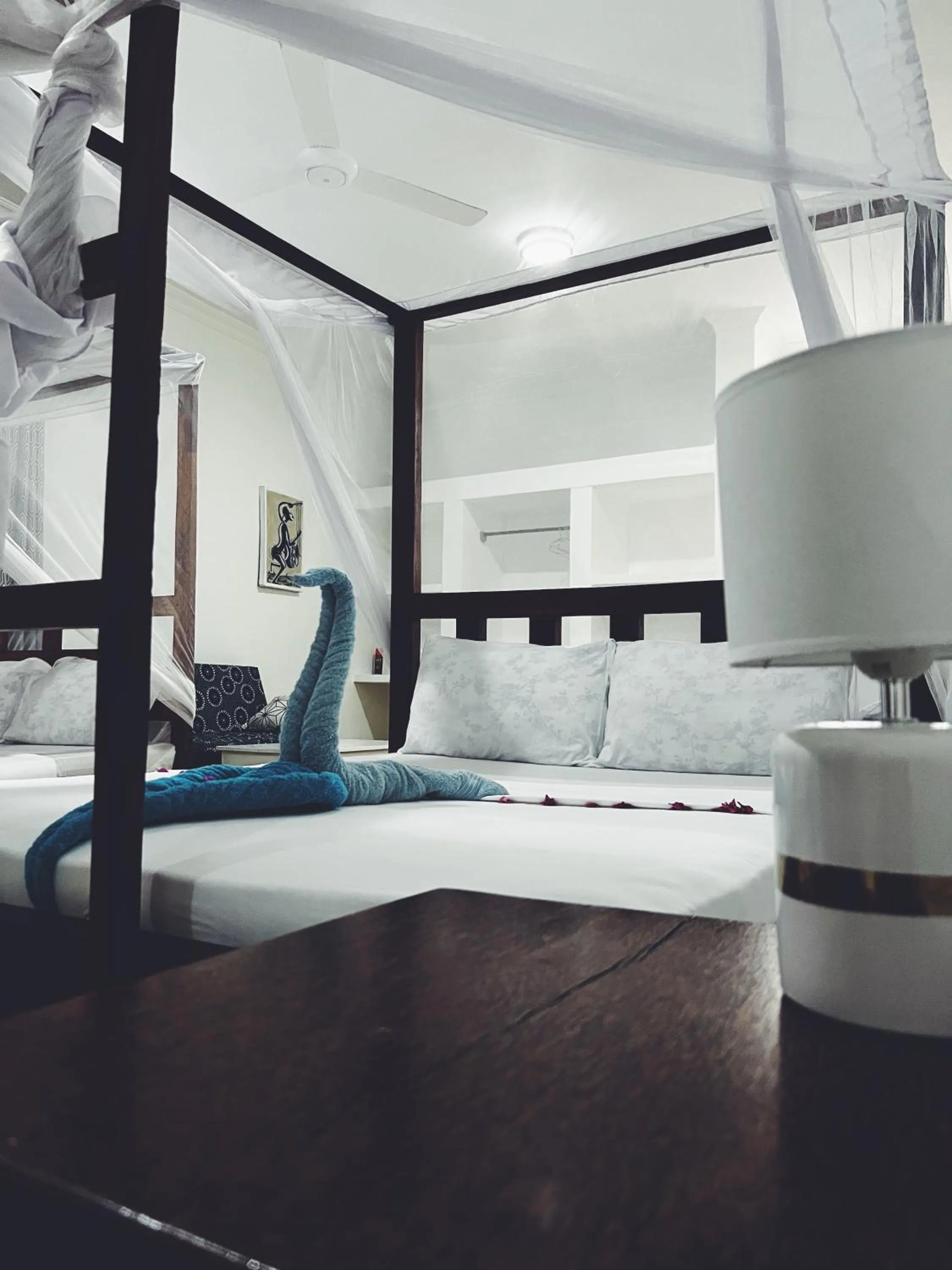 Bed in Crystal Beach Nungwi