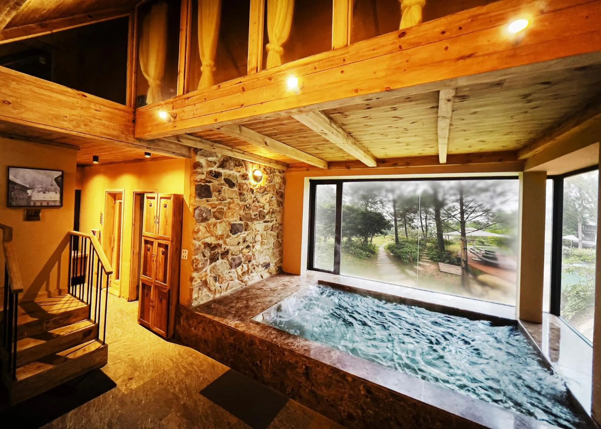 Sauna in AMAYA HOME - Lodge, Spa & Restaurant