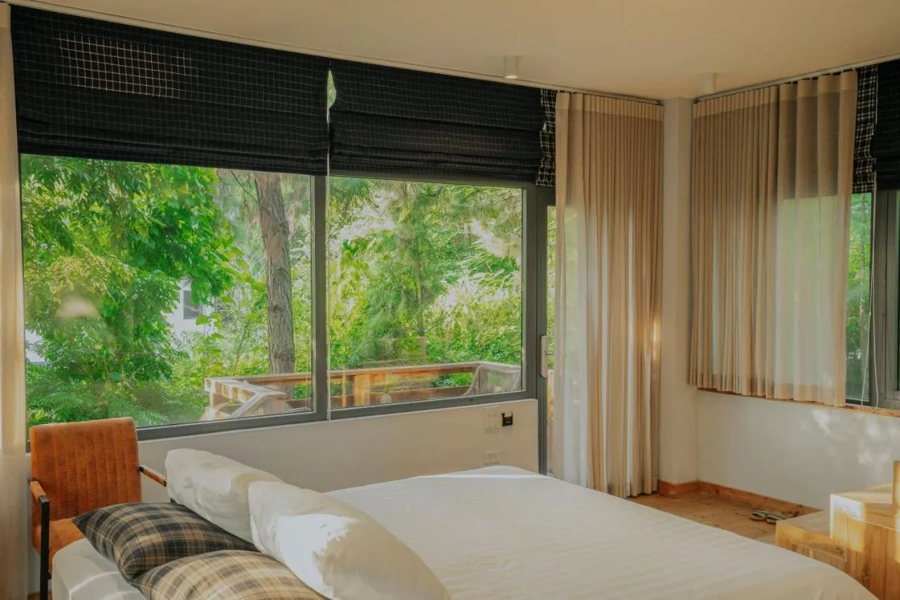 View (from property/room), Bed in AMAYA HOME - Lodge, Spa & Restaurant