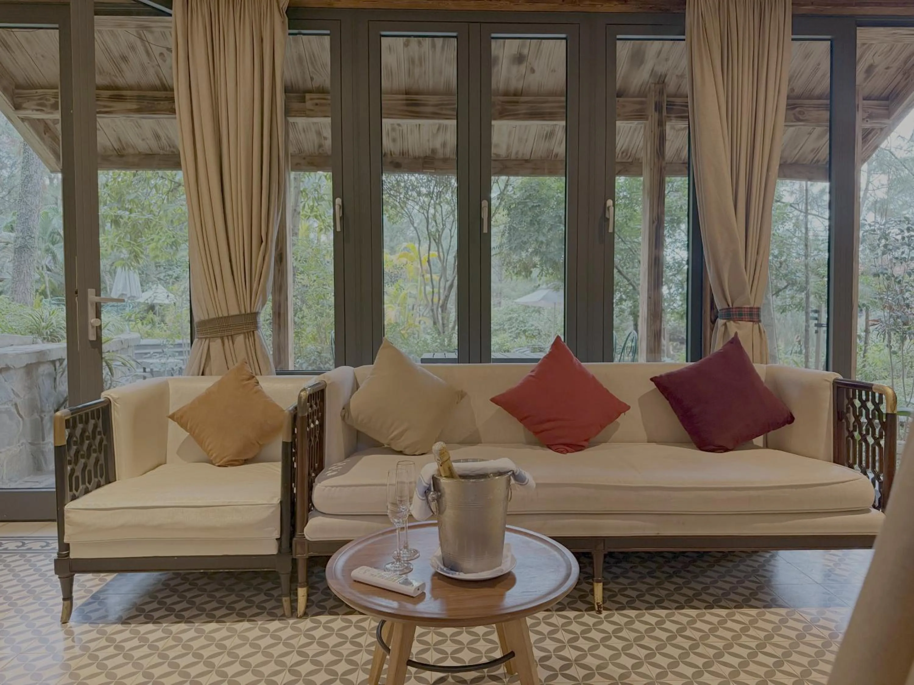 Living room in AMAYA HOME - Lodge, Spa & Restaurant