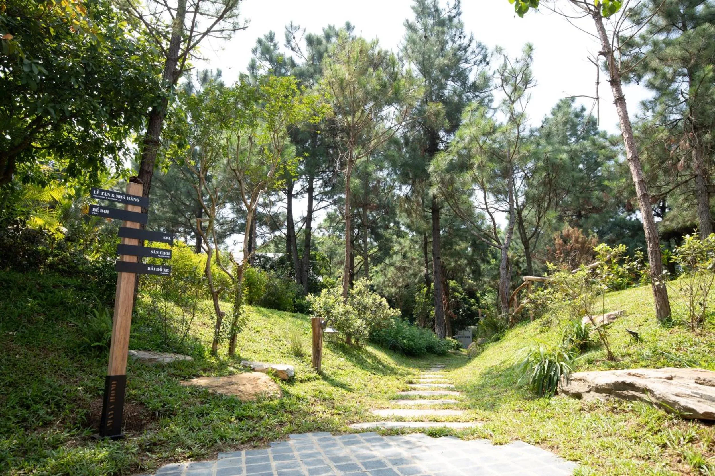 Garden in AMAYA HOME - Lodge, Spa & Restaurant