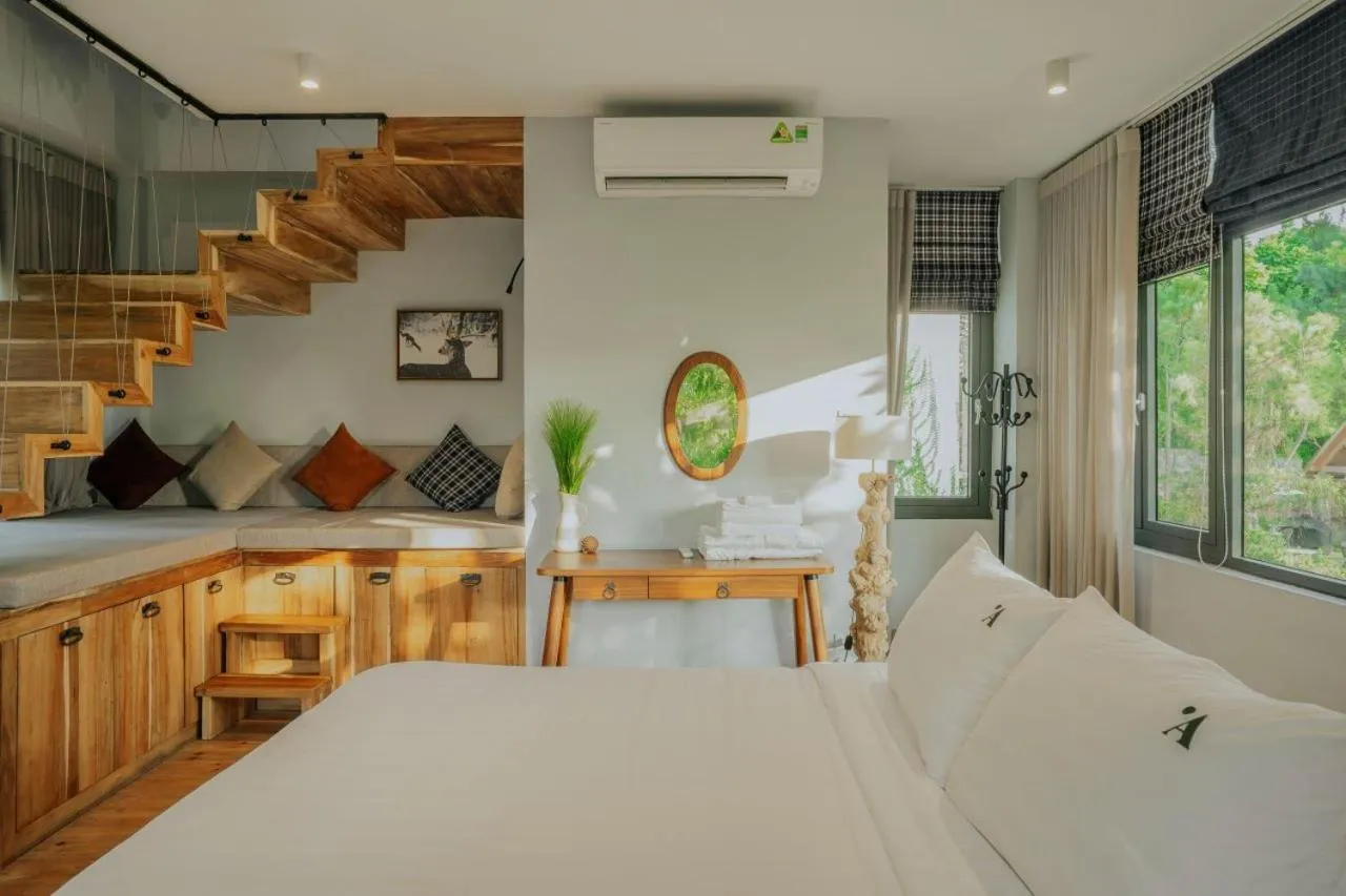 Bed in AMAYA HOME - Lodge, Spa & Restaurant