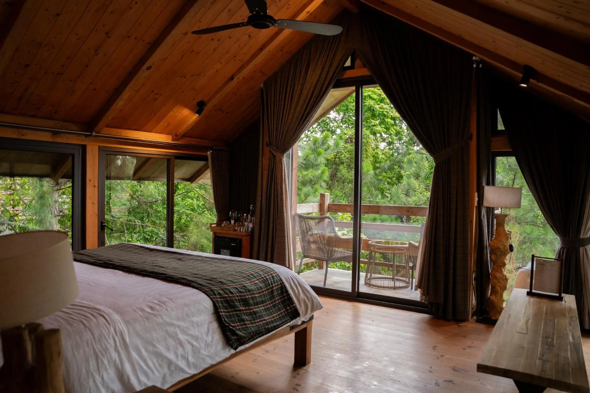 Bed in AMAYA HOME - Lodge, Spa & Restaurant