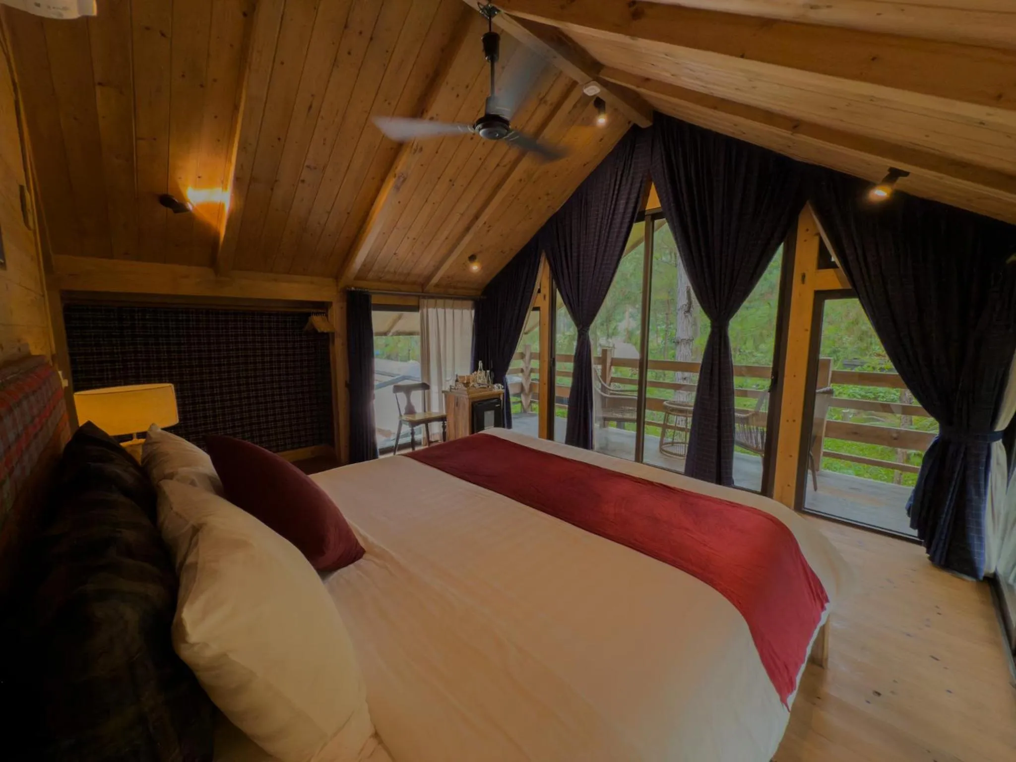 Bed in AMAYA HOME - Lodge, Spa & Restaurant