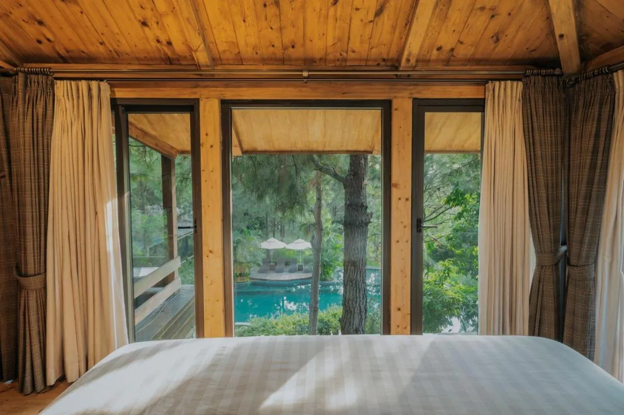Bed in AMAYA HOME - Lodge, Spa & Restaurant