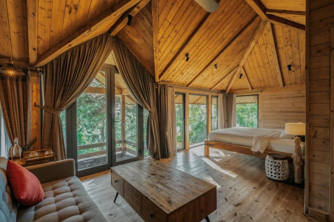 Bedroom, Bed in AMAYA HOME - Lodge, Spa & Restaurant