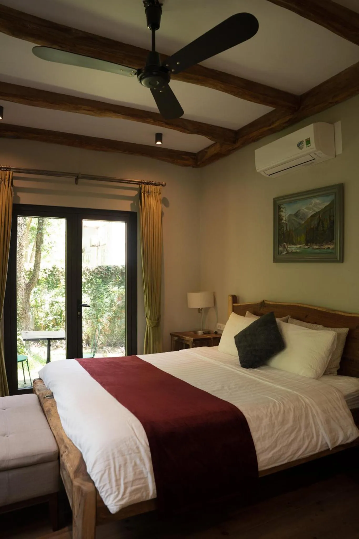 Bed in AMAYA HOME - Lodge, Spa & Restaurant