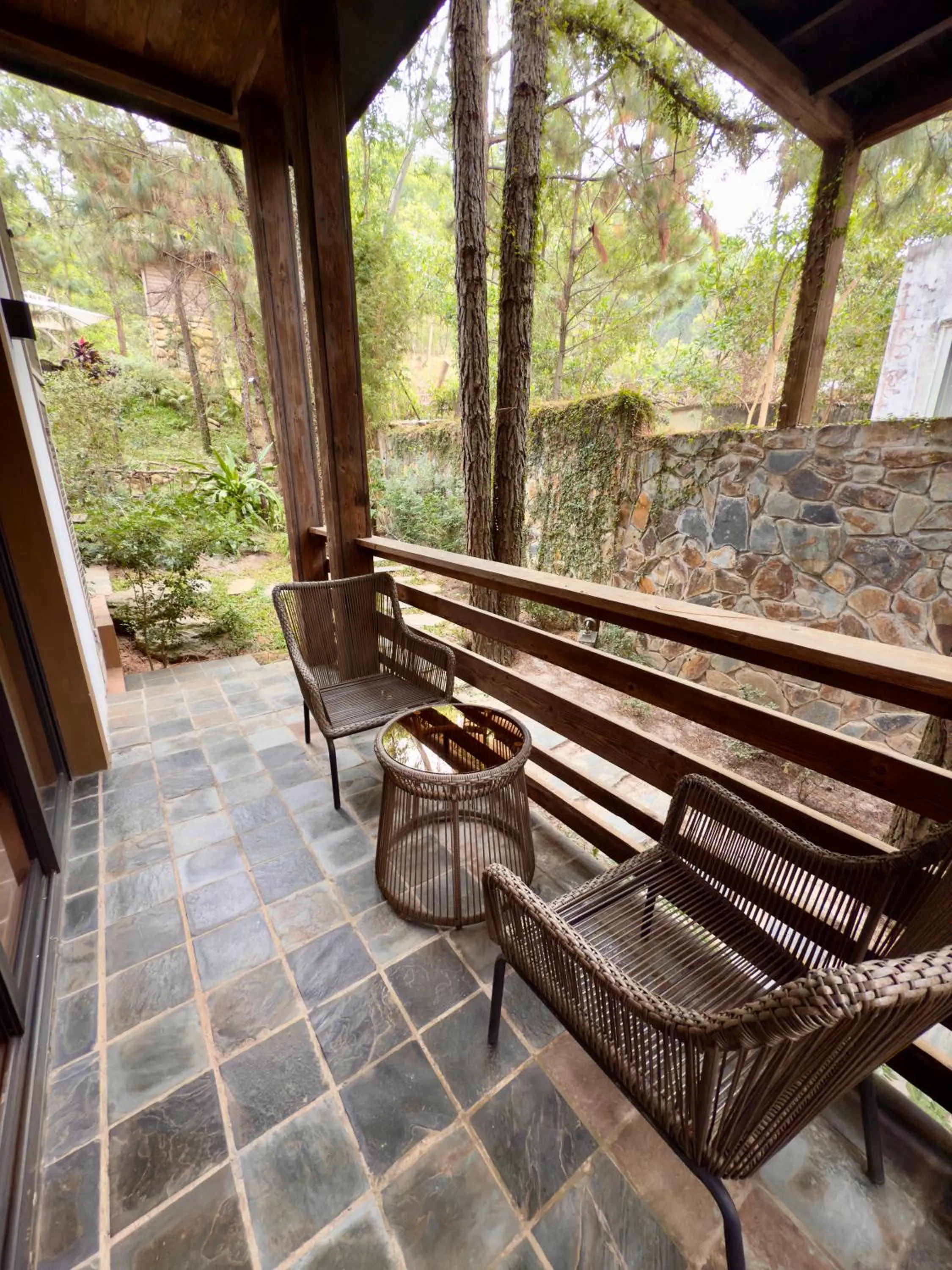 Patio in AMAYA HOME - Lodge, Spa & Restaurant