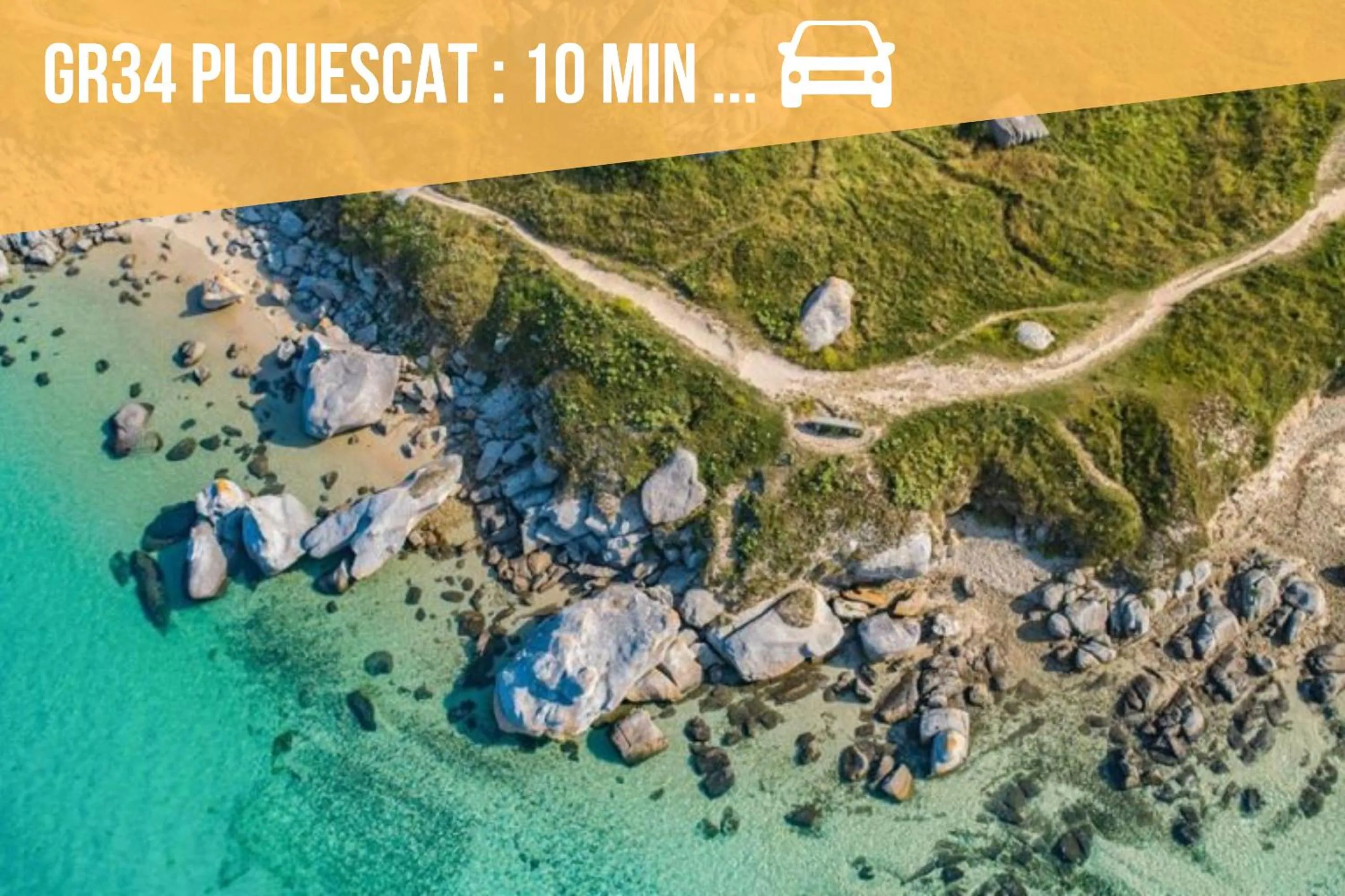 Natural landscape in La Casa du Dolmen Clara, balnéo privée, entre terre et mer