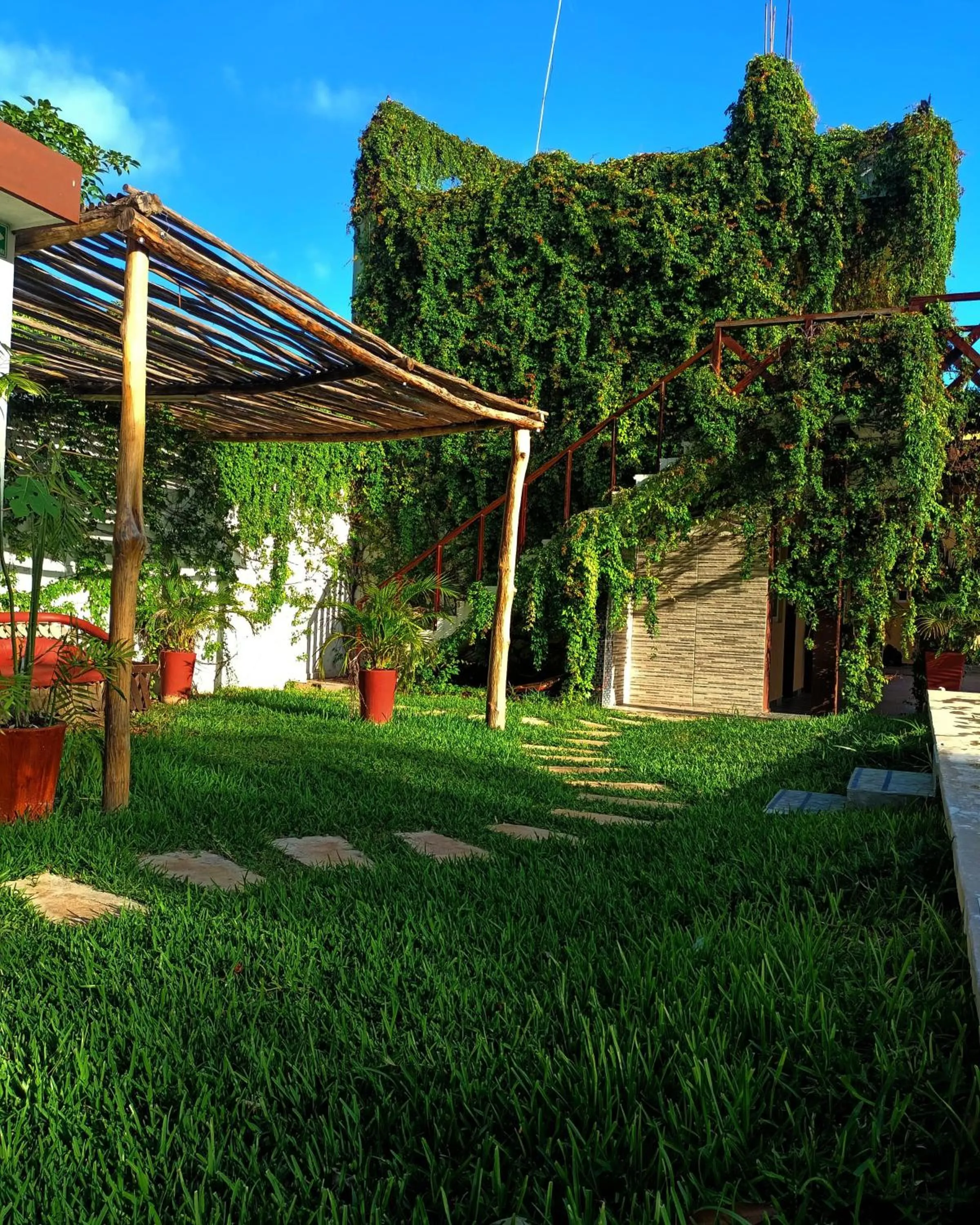 Patio in Framfor Inn