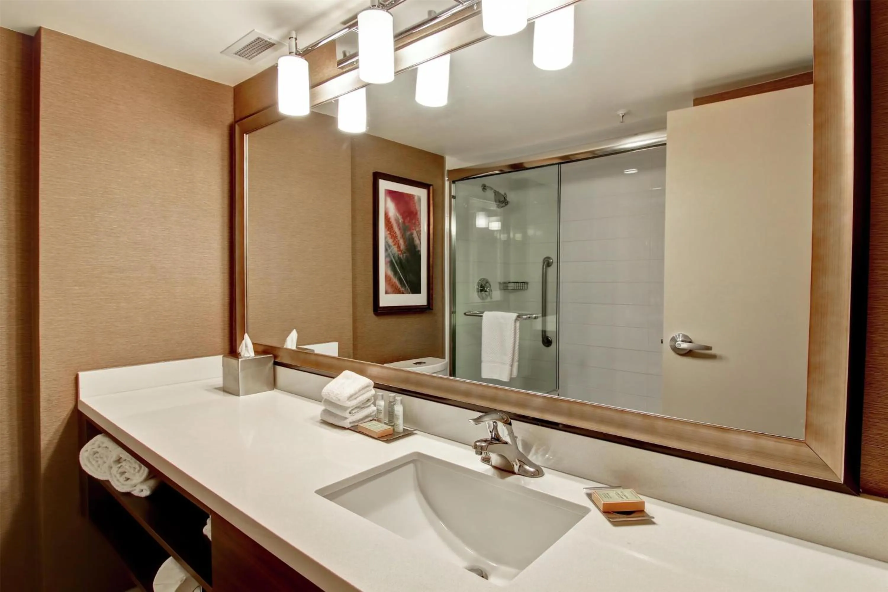Bathroom in DoubleTree by Hilton West Edmonton