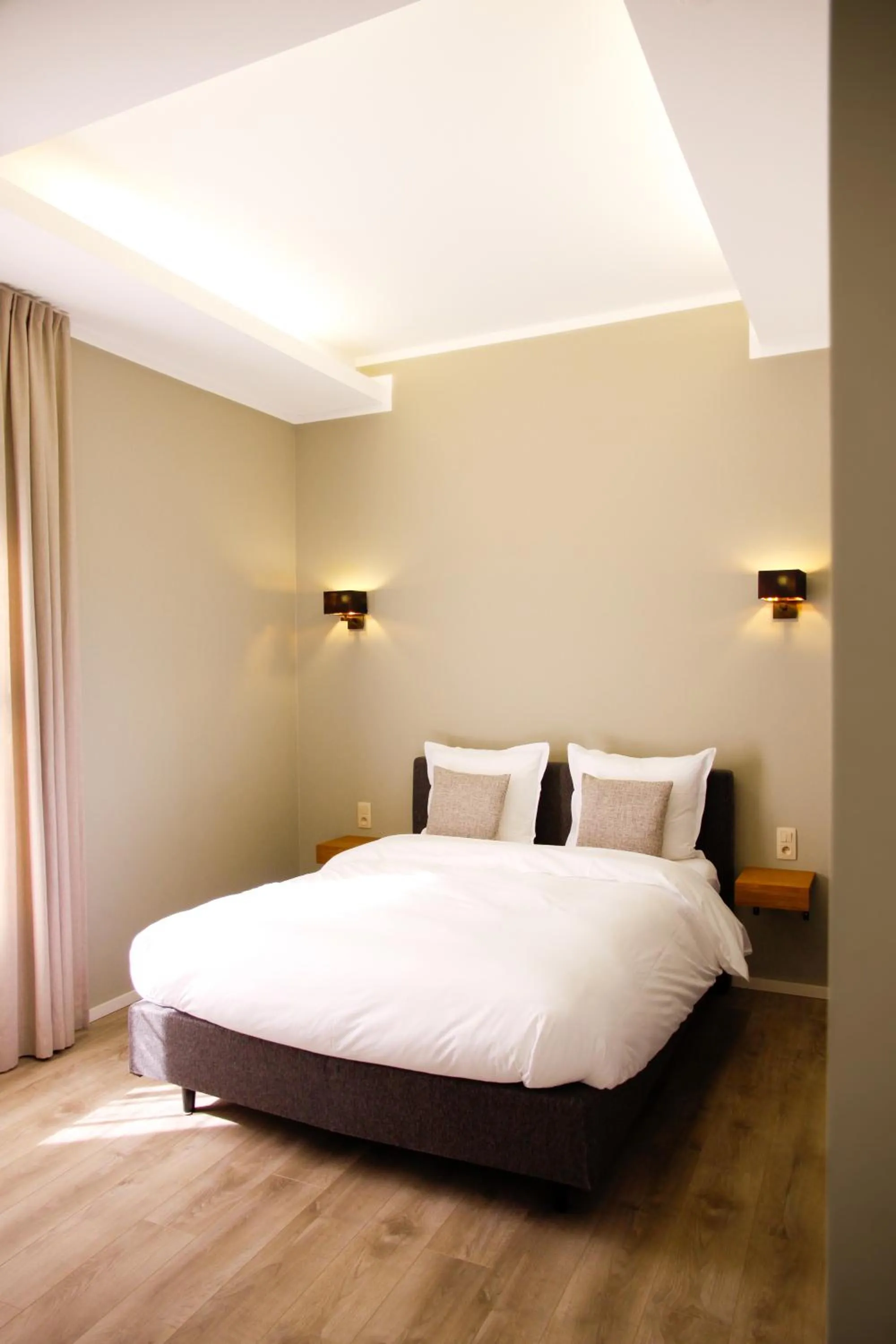 Bed in Villa les érables Restaurant Linea