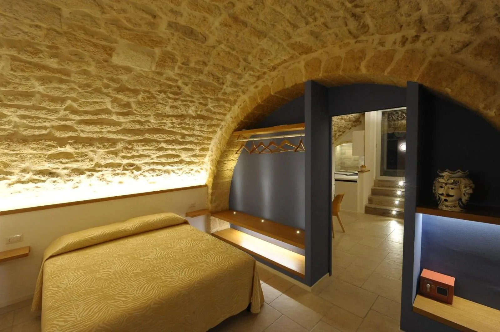 Bedroom in Pietrabianca Santa Maria Apartments