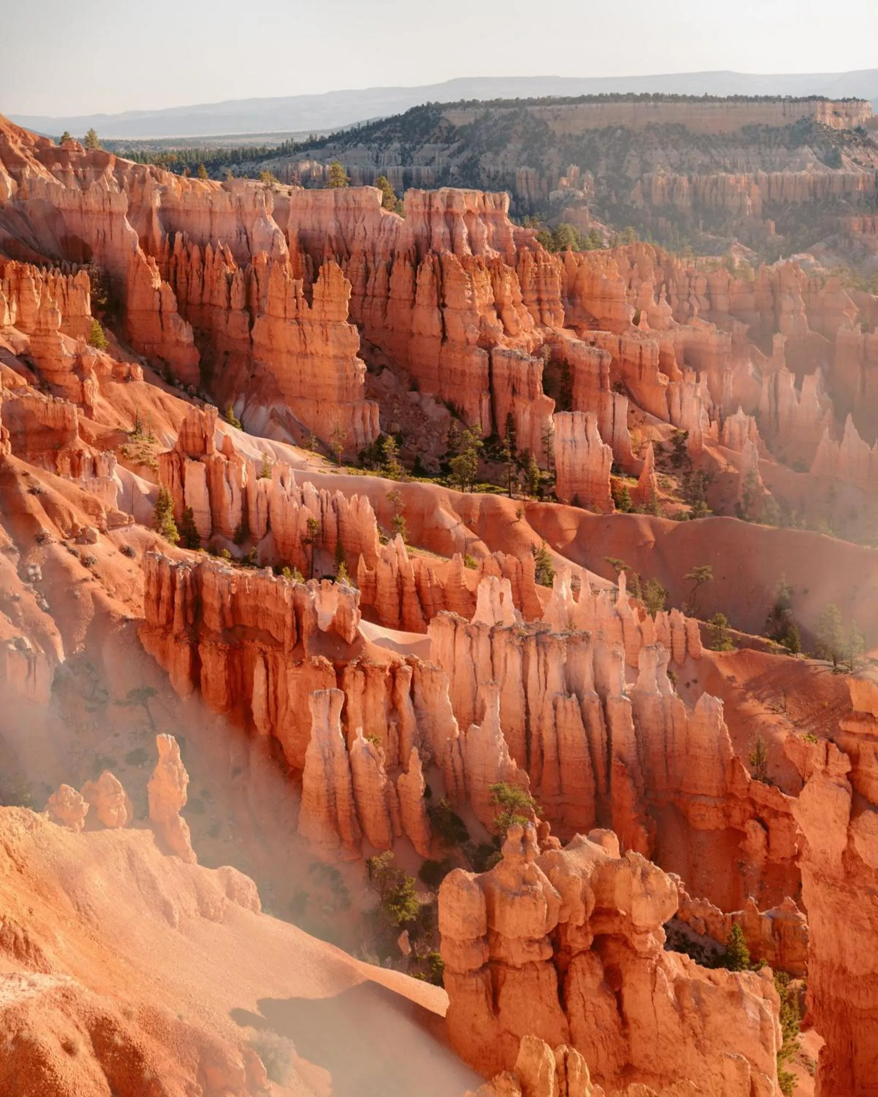Natural landscape in Under Canvas Bryce Canyon